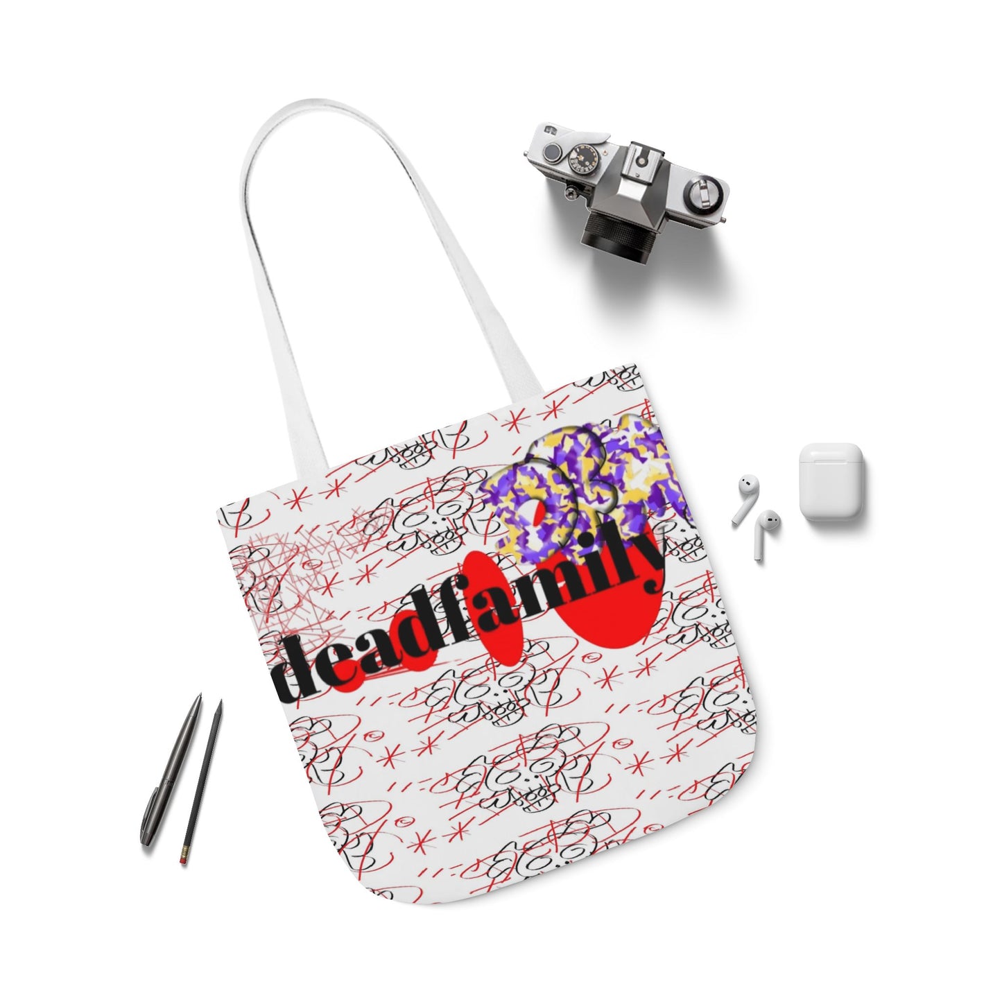DEADFAMILYMERCHANDISE © tomskull Canvas Tote Bags