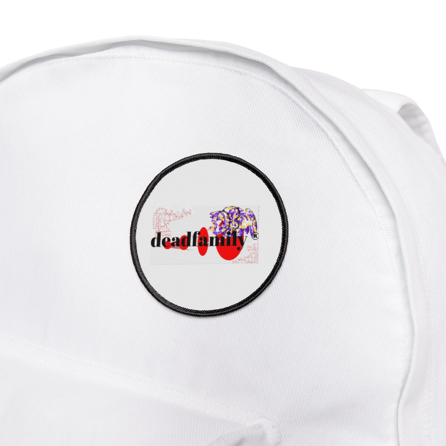 Iron-On Deadfamily ® logo brand Patches