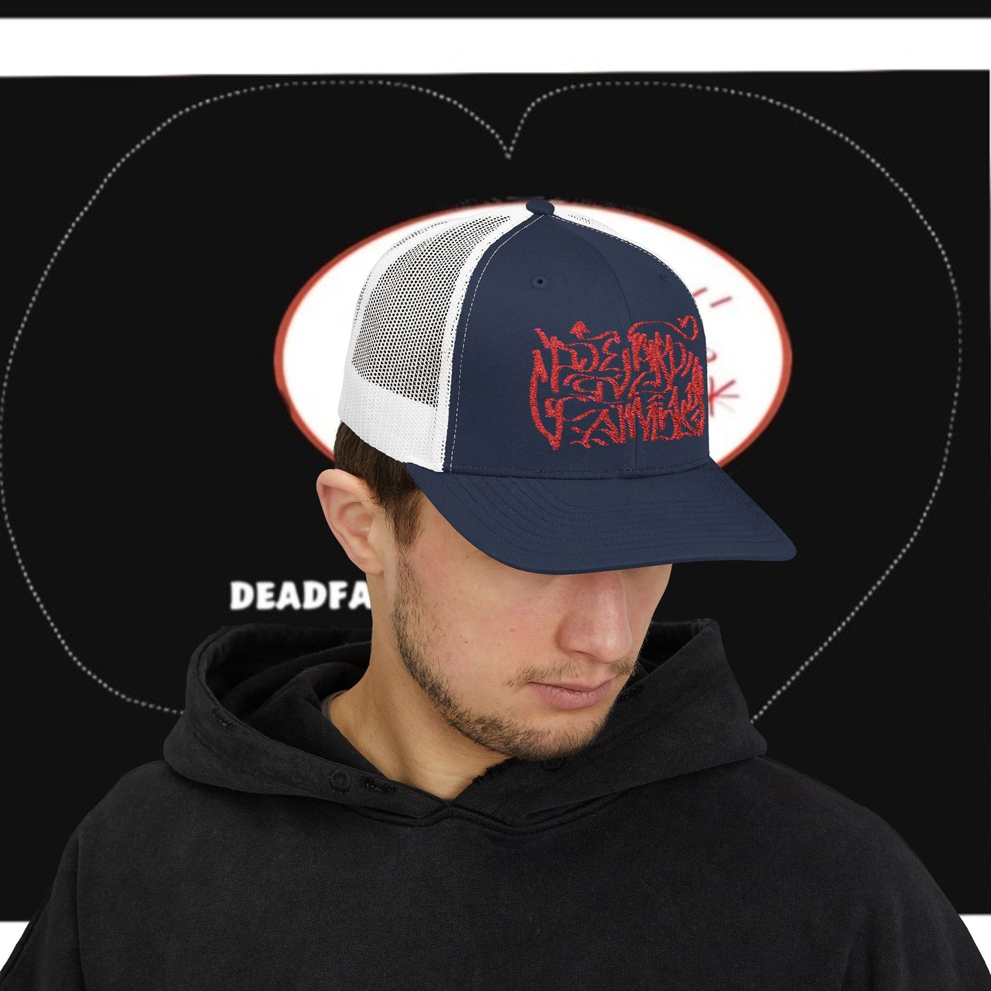 Wildstyle graffiti Snapback Trucker Cap