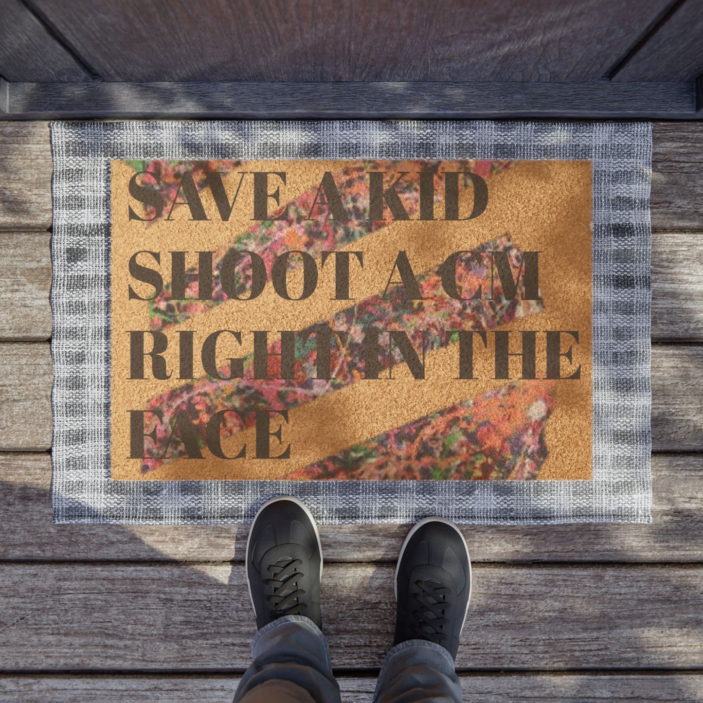 Shoot a cm doormat by Deadfamily®