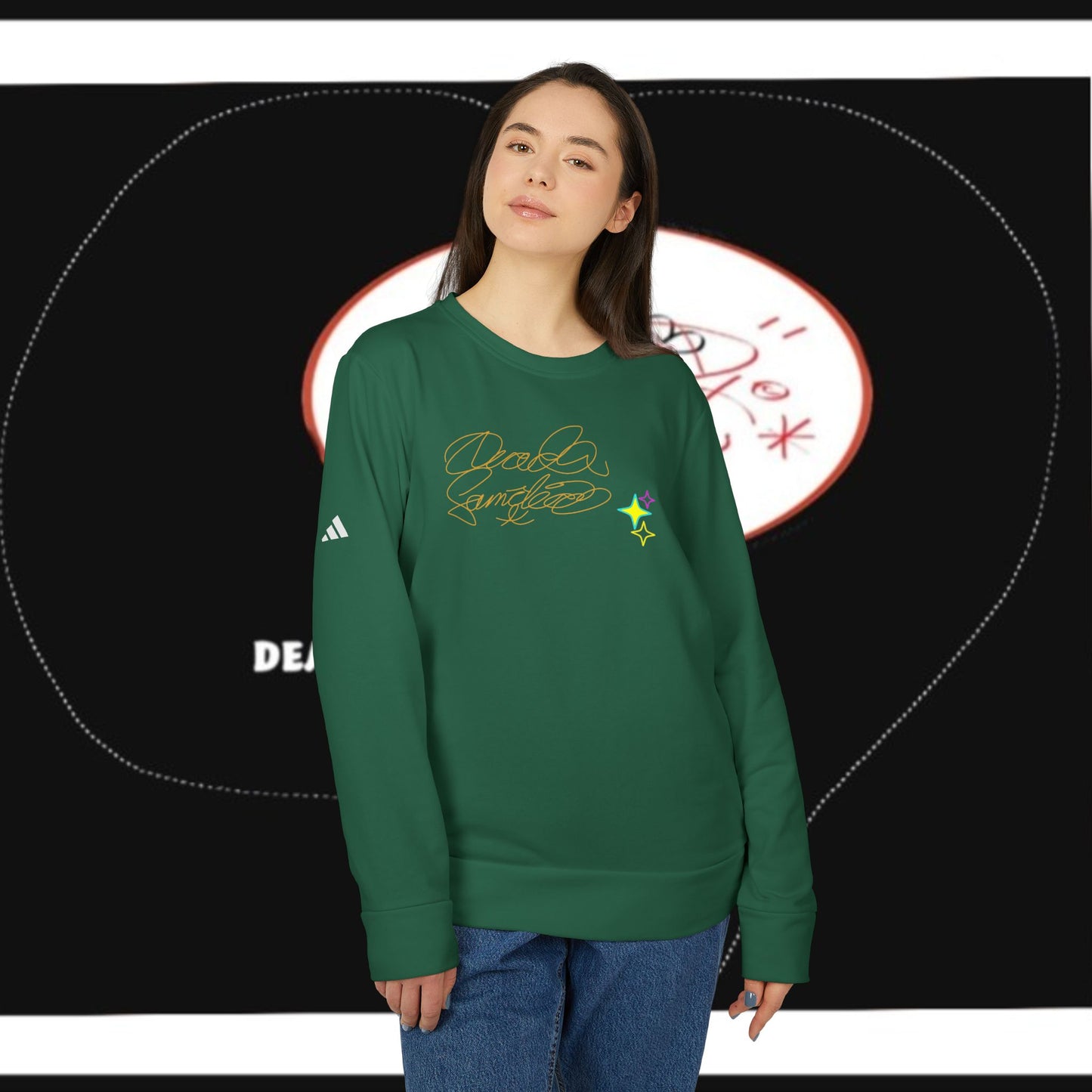 adidas X DEADfamily® Unisex Fleece Crewneck Sweatshirt
