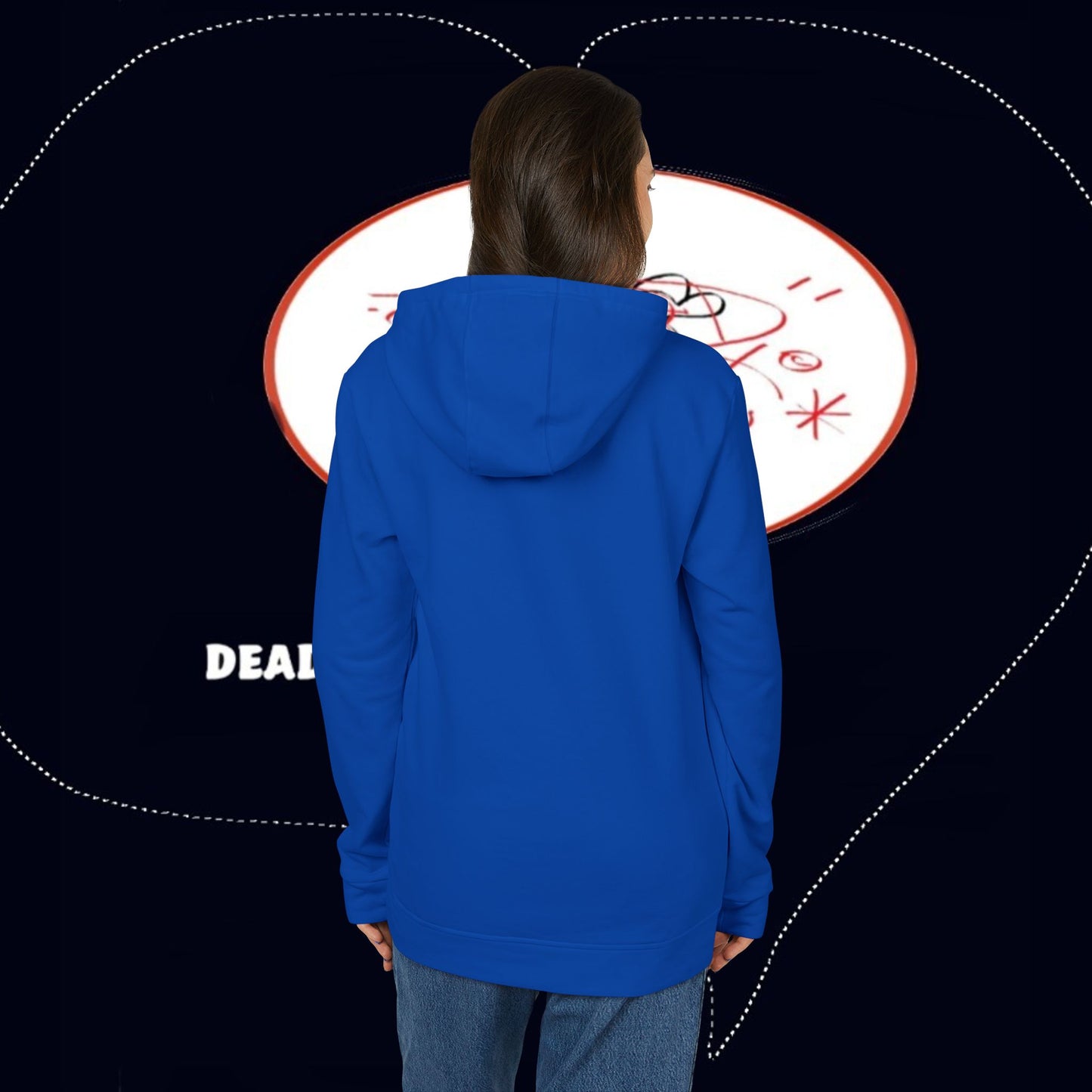 adidas® X deadfamil® Unisex Fleece Hoodie