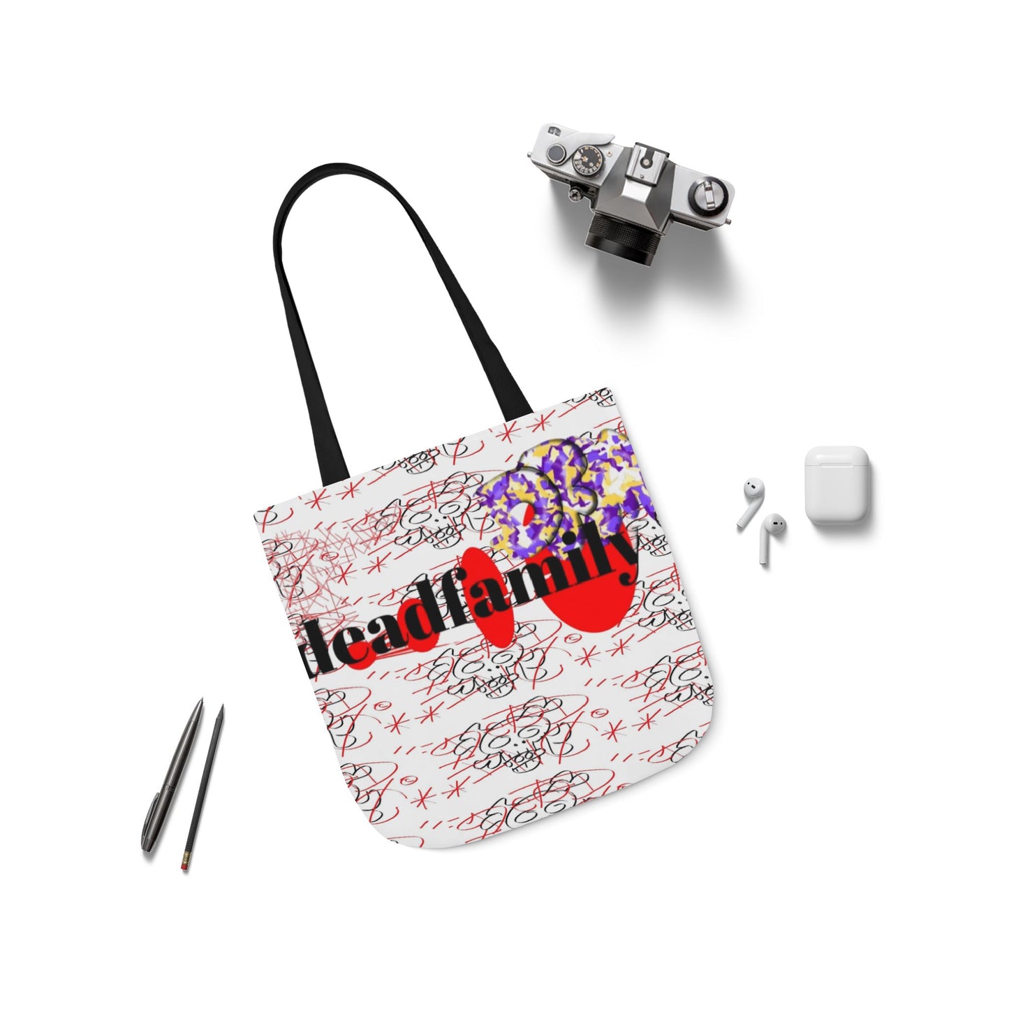 DEADFAMILYMERCHANDISE © tomskull Canvas Tote Bags
