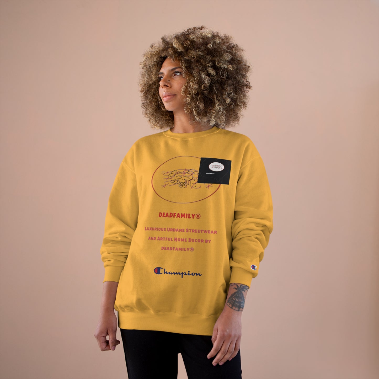 Champion® X DEADFAMILY® unisex sweatshirt