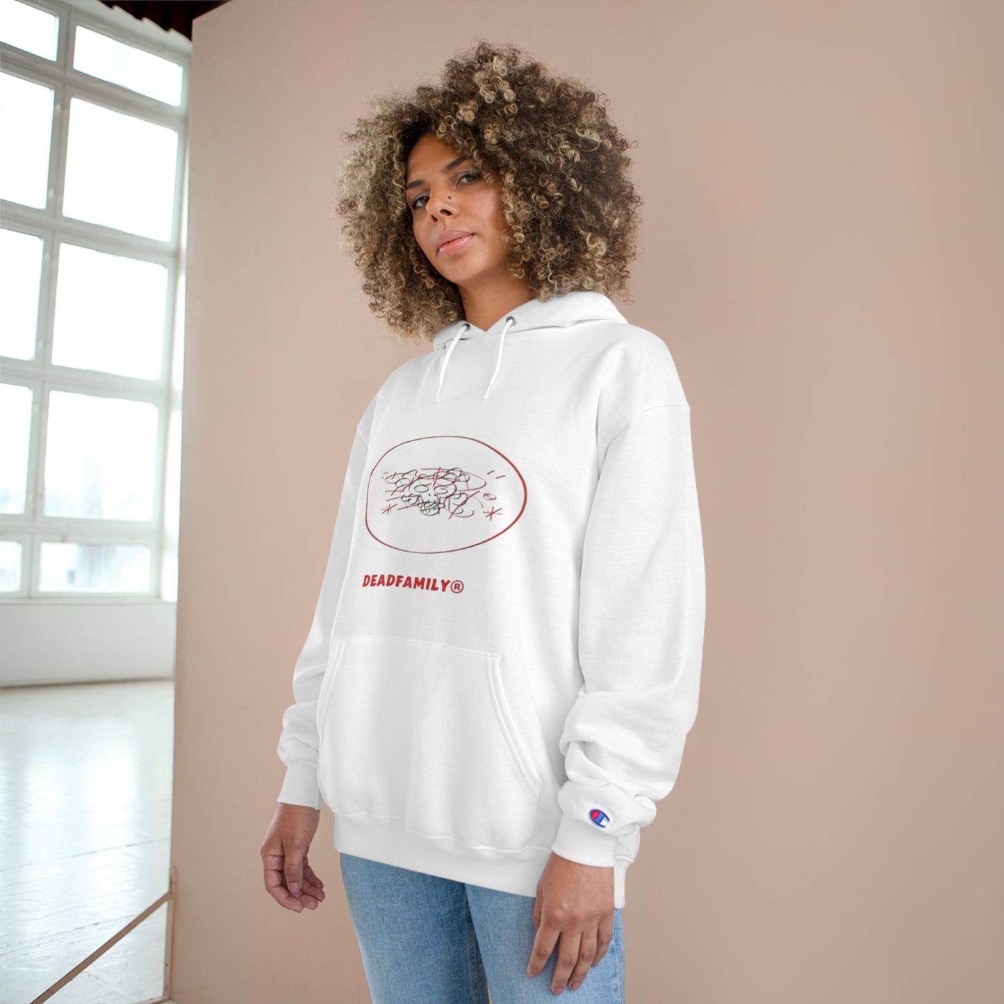 Deadfamily® X Champion® collaboration Hoodie