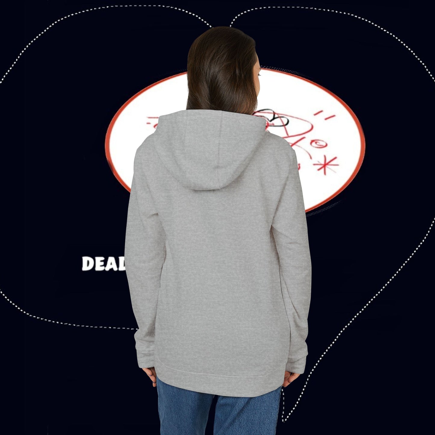 adidas® X deadfamil® Unisex Fleece Hoodie