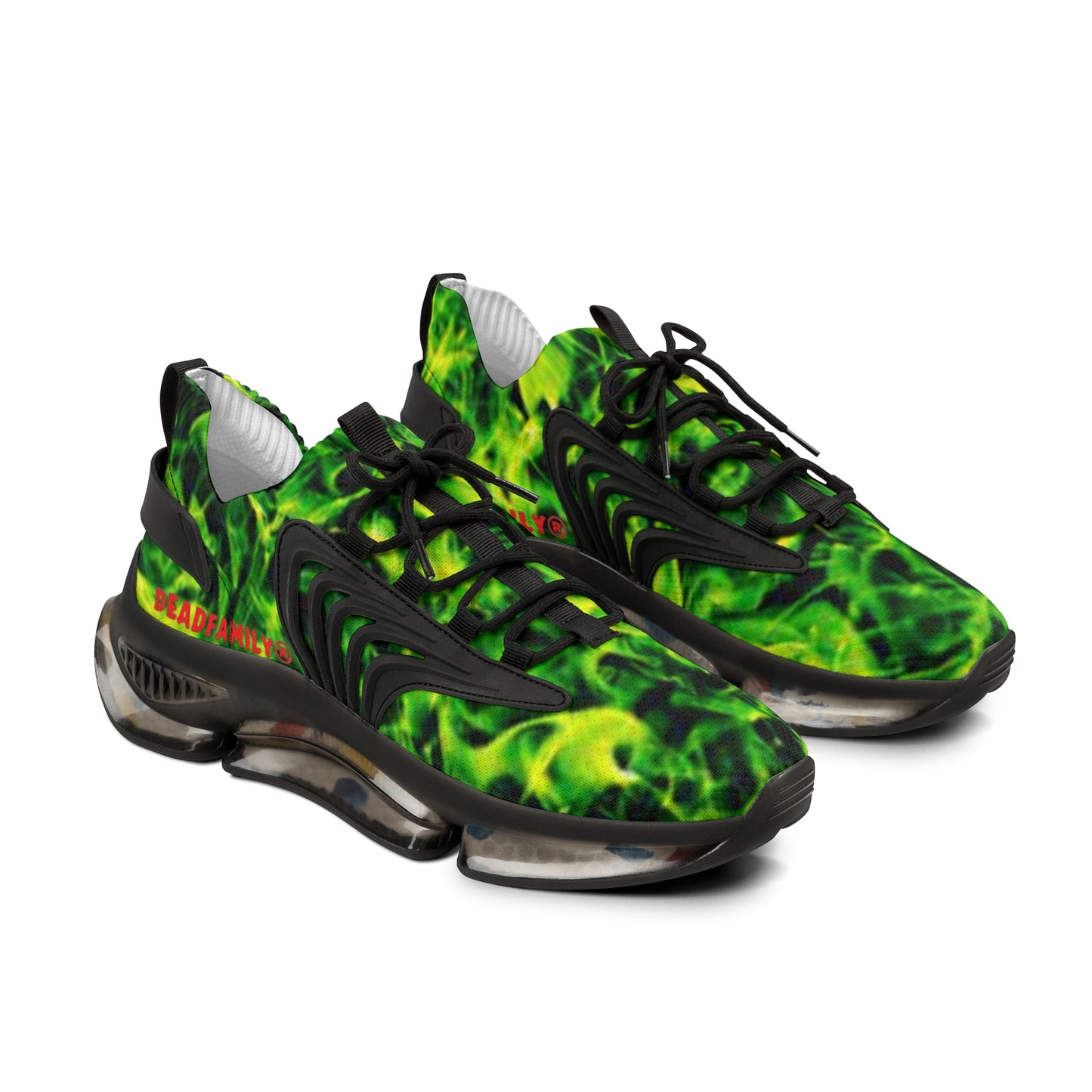 Deadfamily® burning apples Mesh Sneakers
