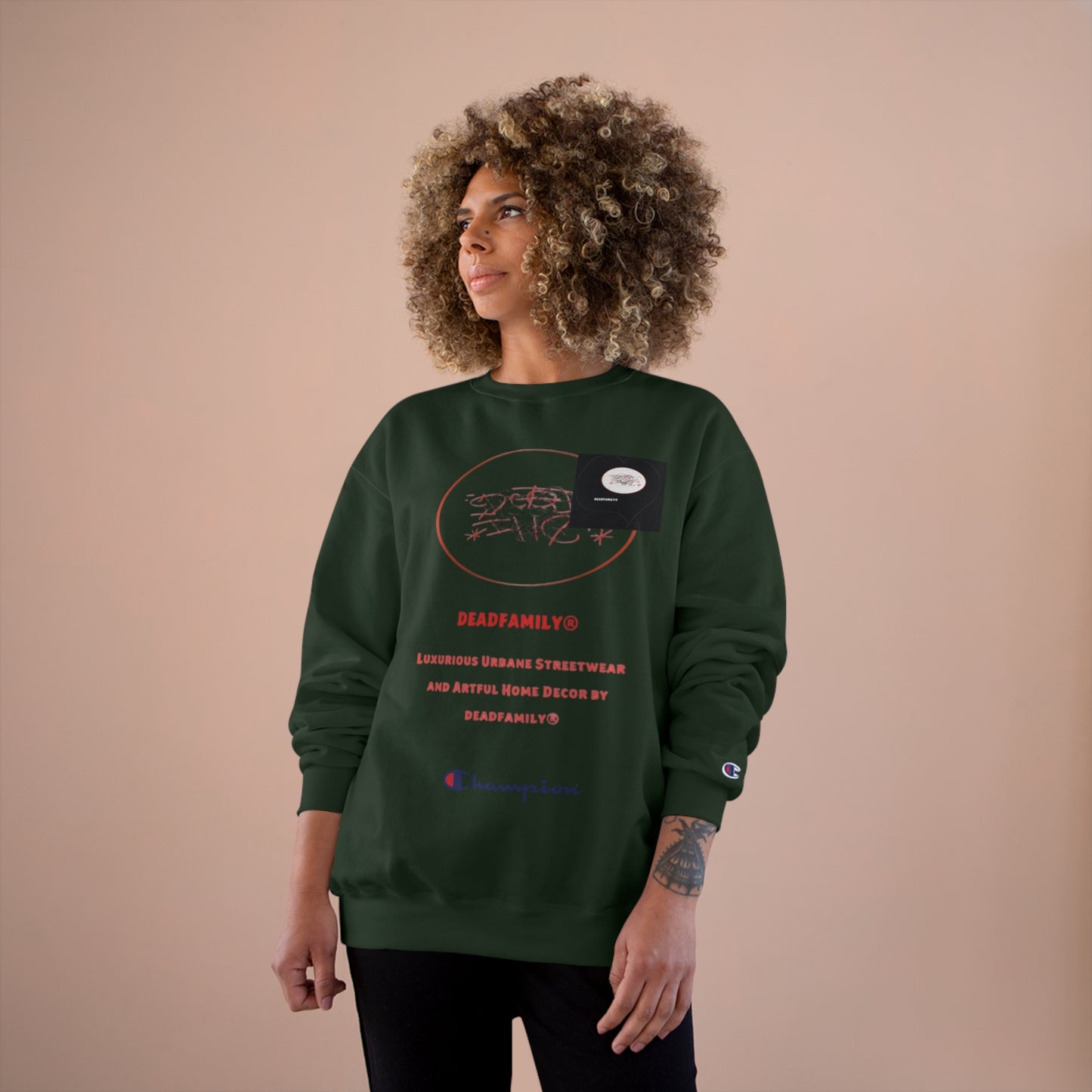 Champion® X DEADFAMILY® unisex sweatshirt