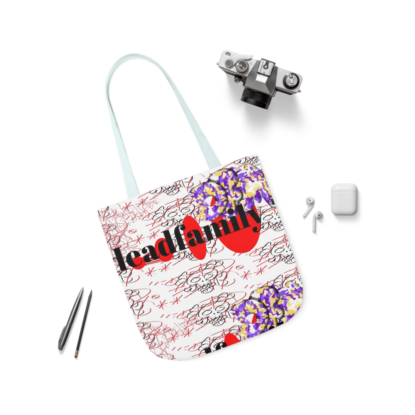 DEADINCMERCHANDISE © tomskull Canvas Tote Bags