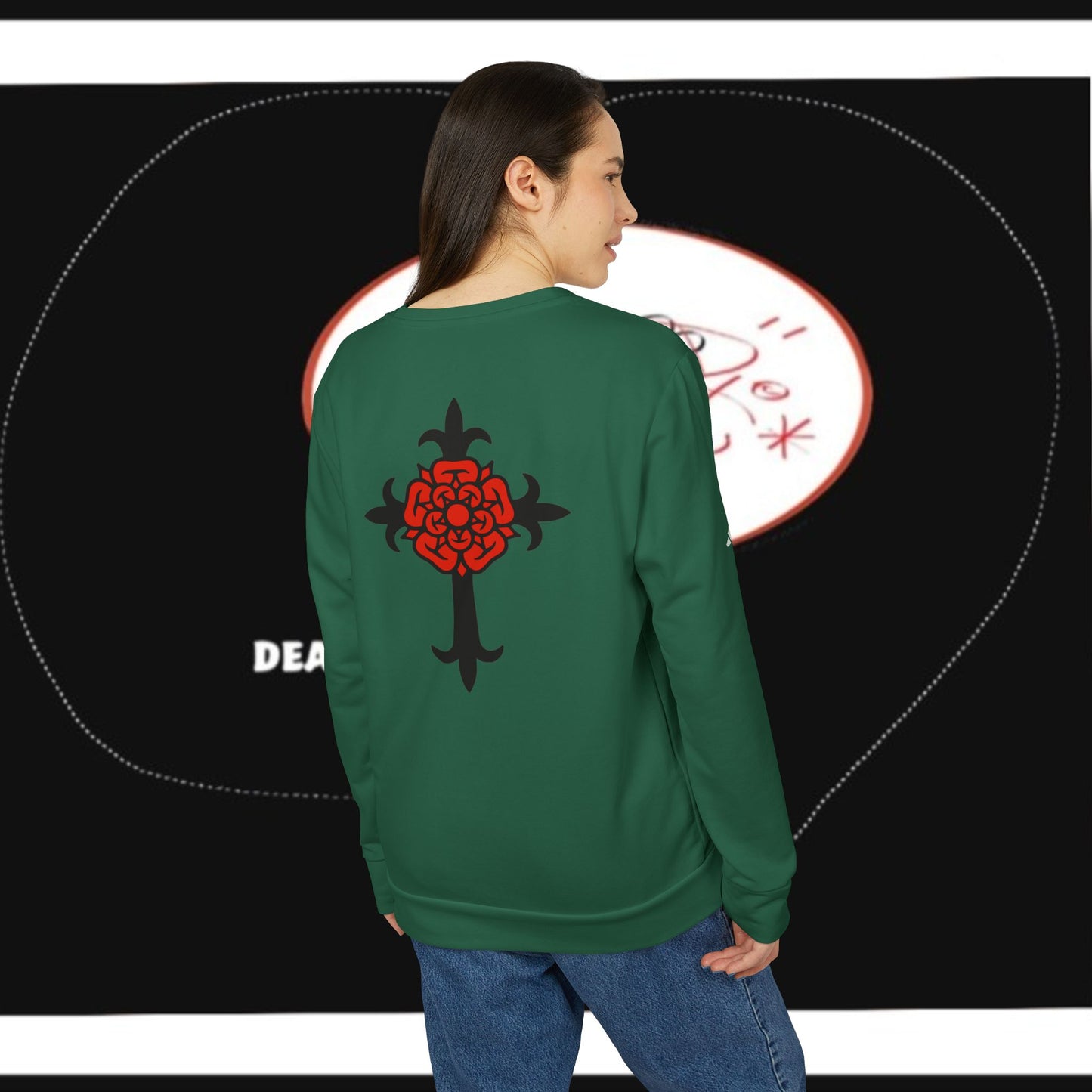 adidas X DEADfamily® Unisex Fleece Crewneck Sweatshirt