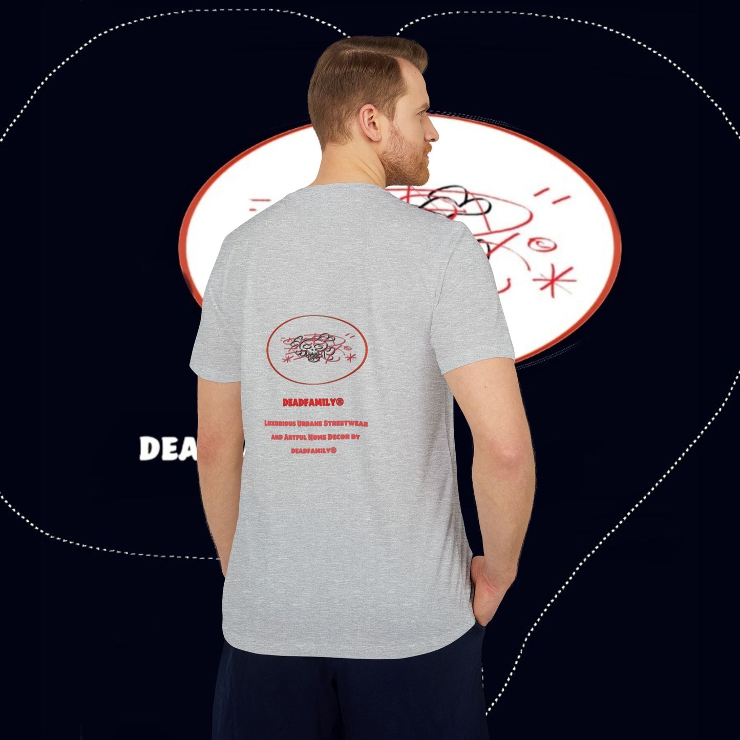 ADIDAS® X DEADFAMILY ® Unisex Sport T-shirt