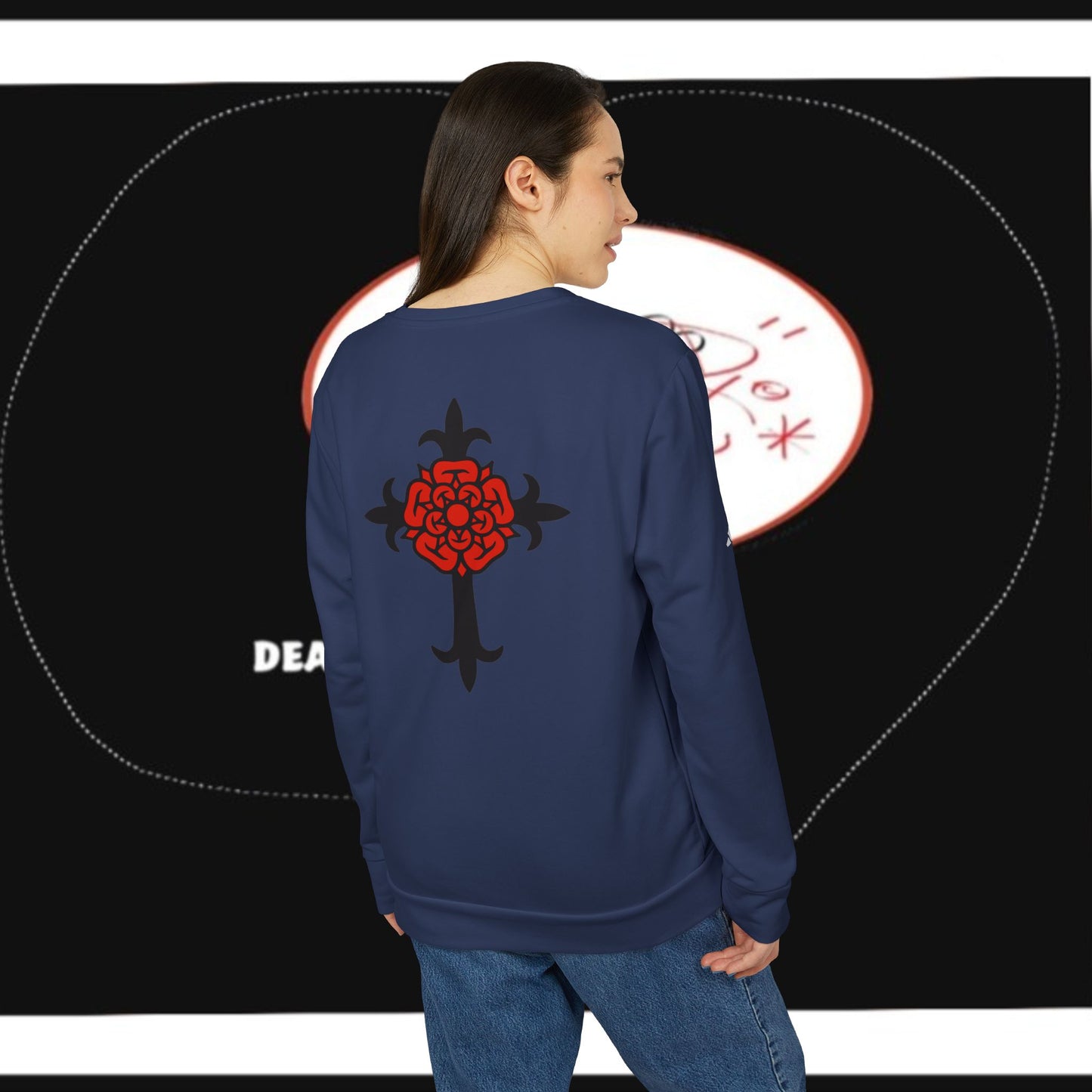 adidas X DEADfamily® Unisex Fleece Crewneck Sweatshirt