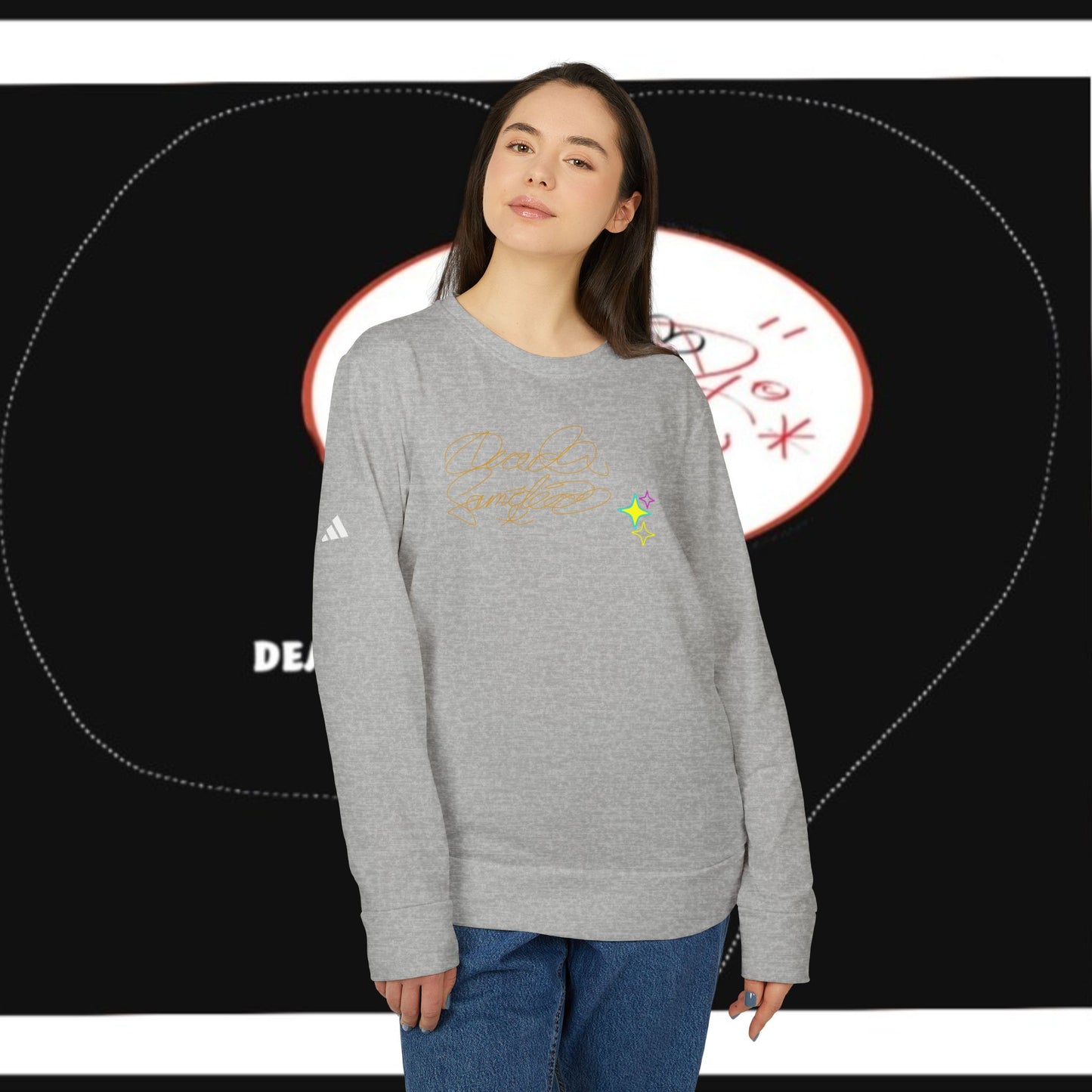 adidas X DEADfamily® Unisex Fleece Crewneck Sweatshirt