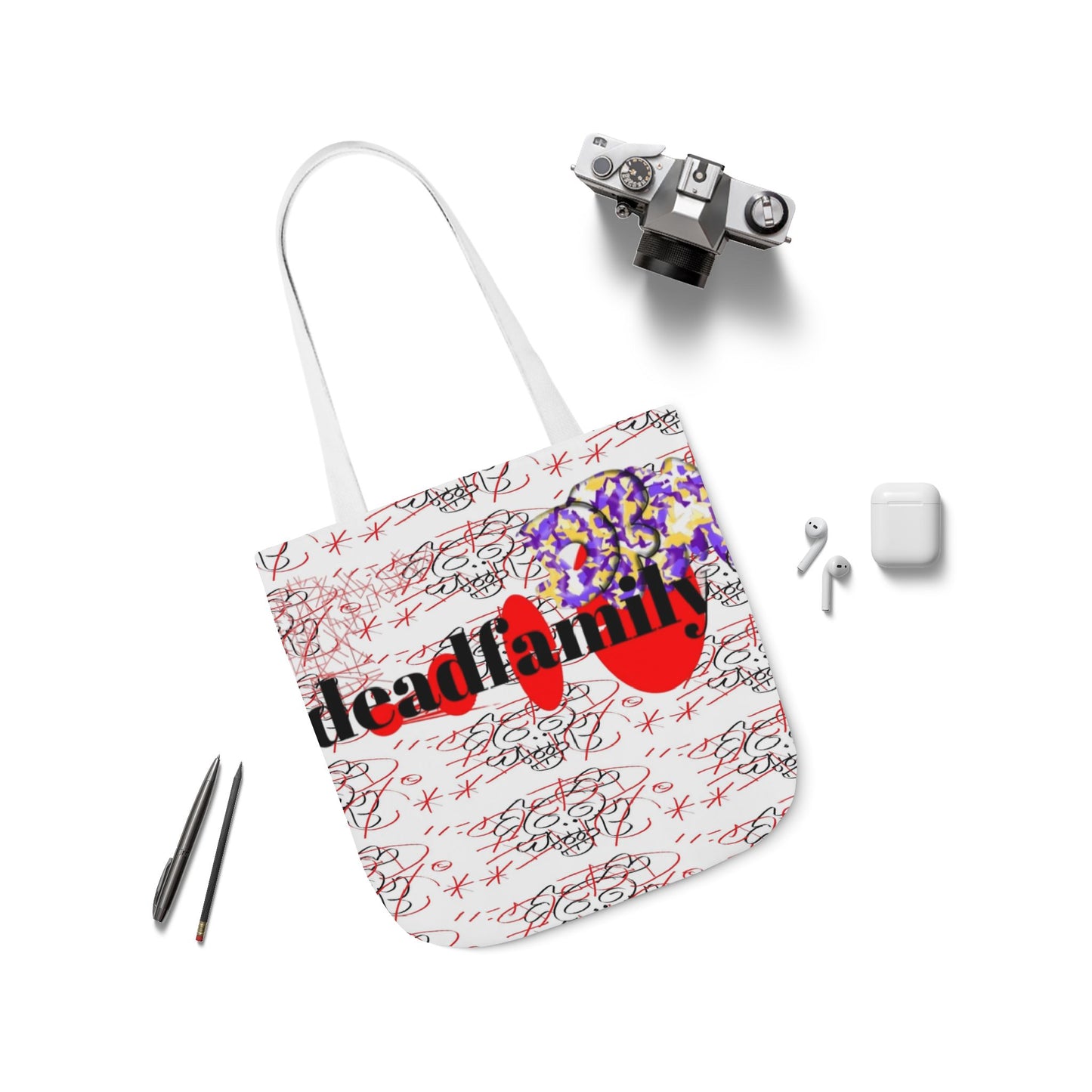 DEADFAMILYMERCHANDISE © tomskull Canvas Tote Bags