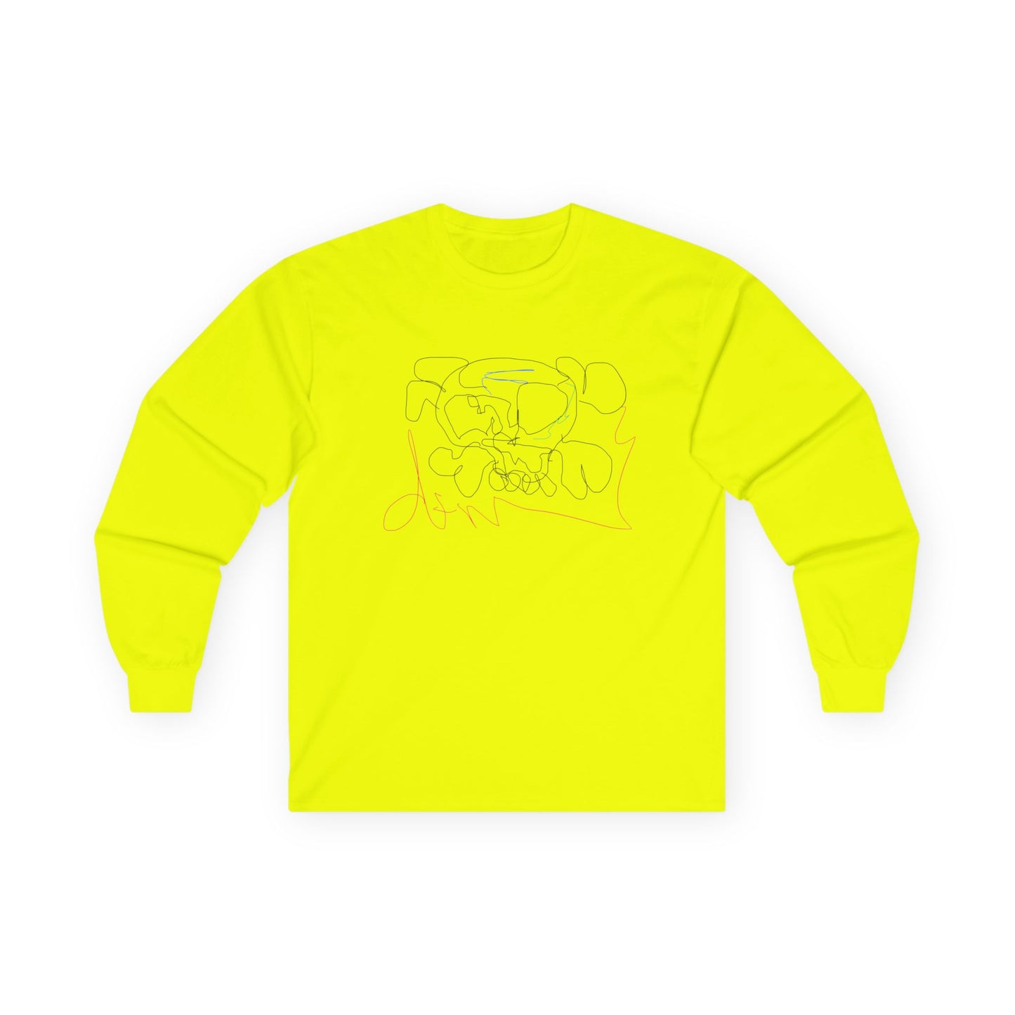 Unisex deadfamily rose cross long sleeve