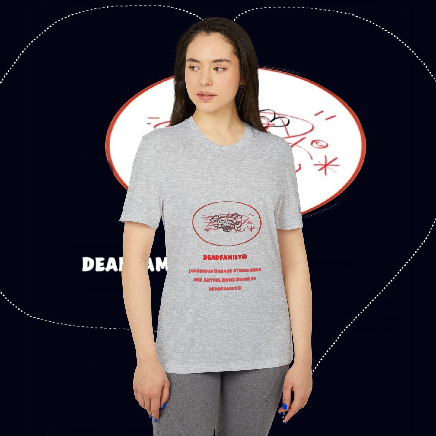 ADIDAS® X DEADFAMILY ® Unisex Sport T-shirt