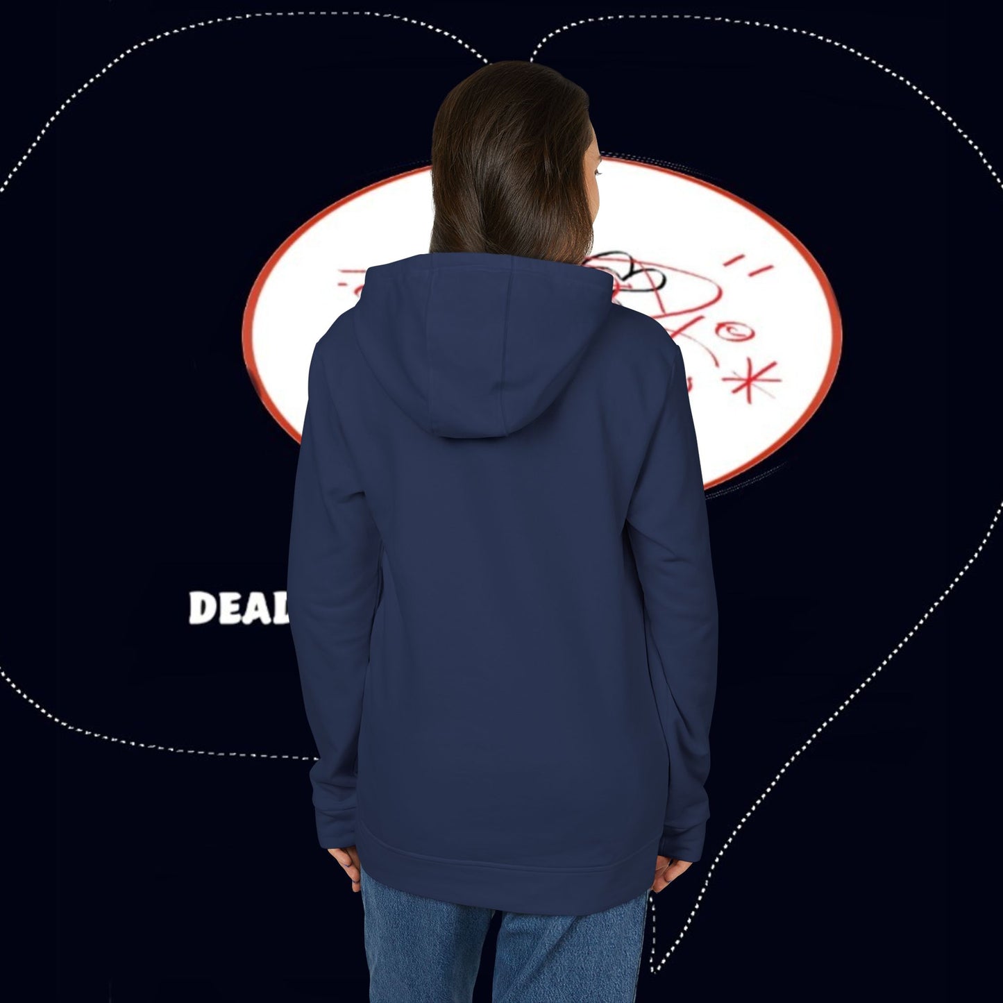 adidas® X deadfamil® Unisex Fleece Hoodie