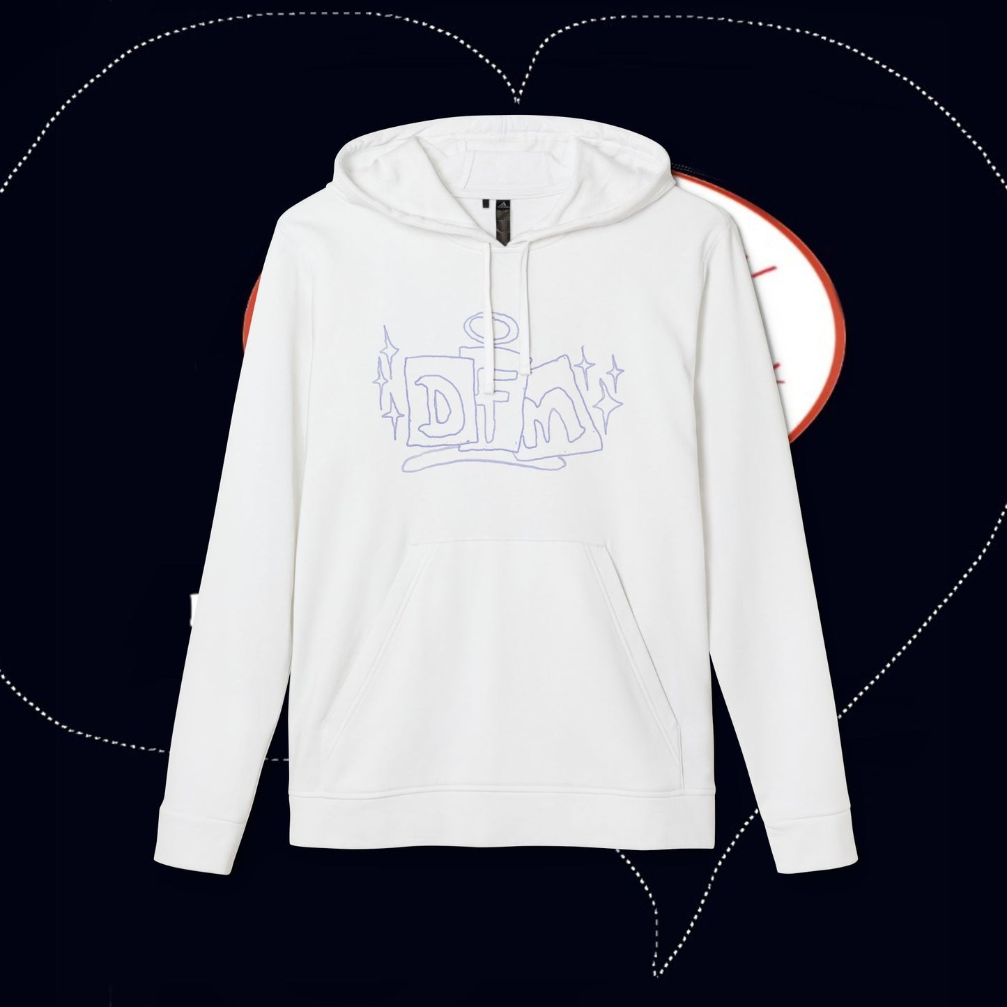 adidas® X deadfamil® Unisex Fleece Hoodie