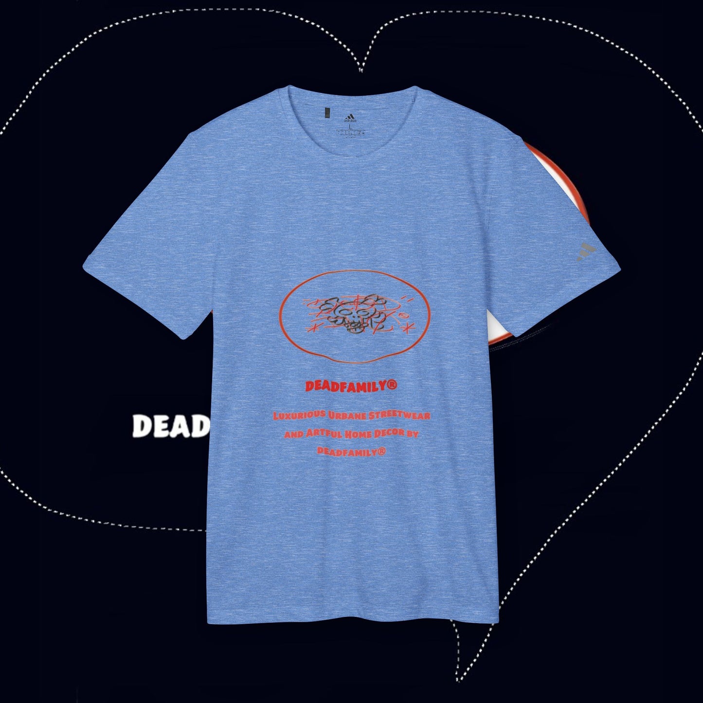 ADIDAS® X DEADFAMILY ® Unisex Sport T-shirt