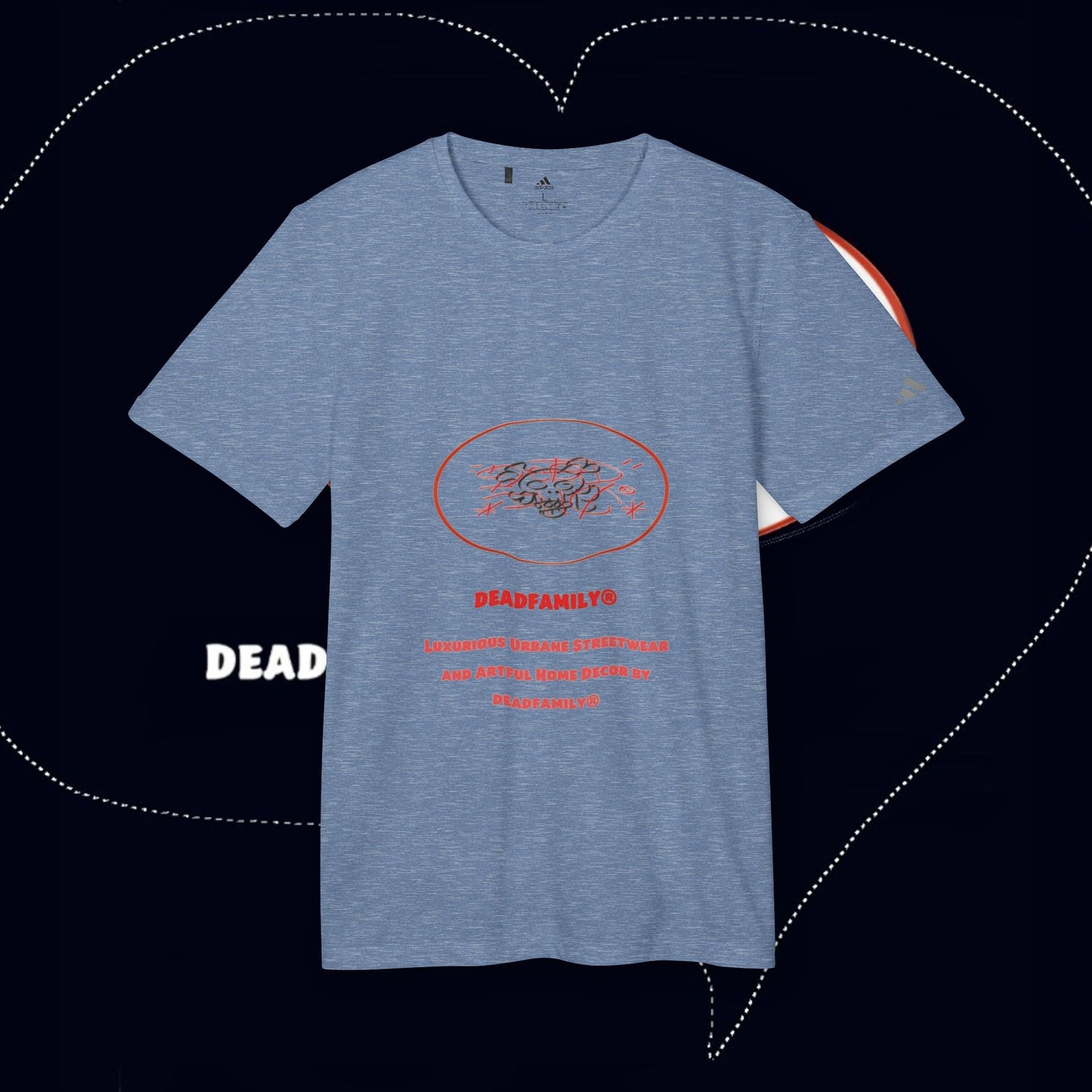 ADIDAS® X DEADFAMILY ® Unisex Sport T-shirt