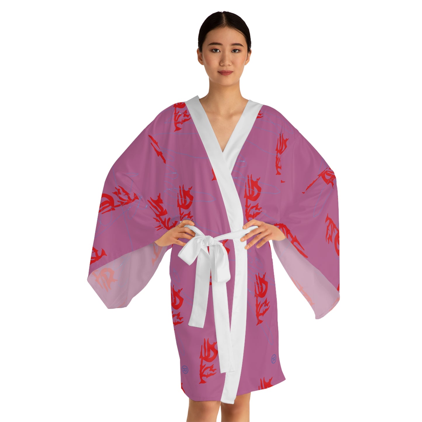 Deadfamily® Long Sleeve Kimono Robe