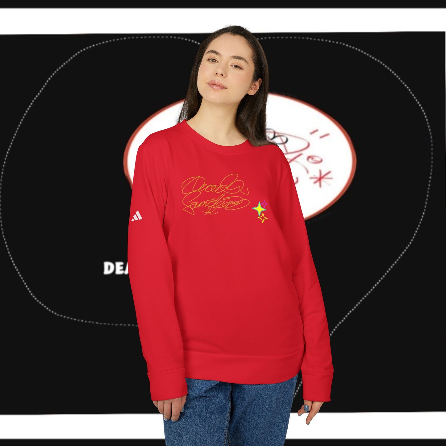adidas X DEADfamily® Unisex Fleece Crewneck Sweatshirt