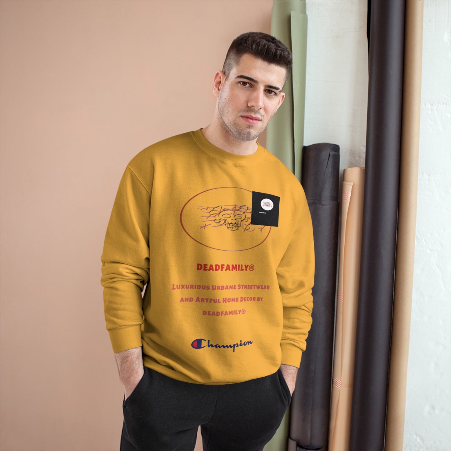 Champion® X DEADFAMILY® unisex sweatshirt