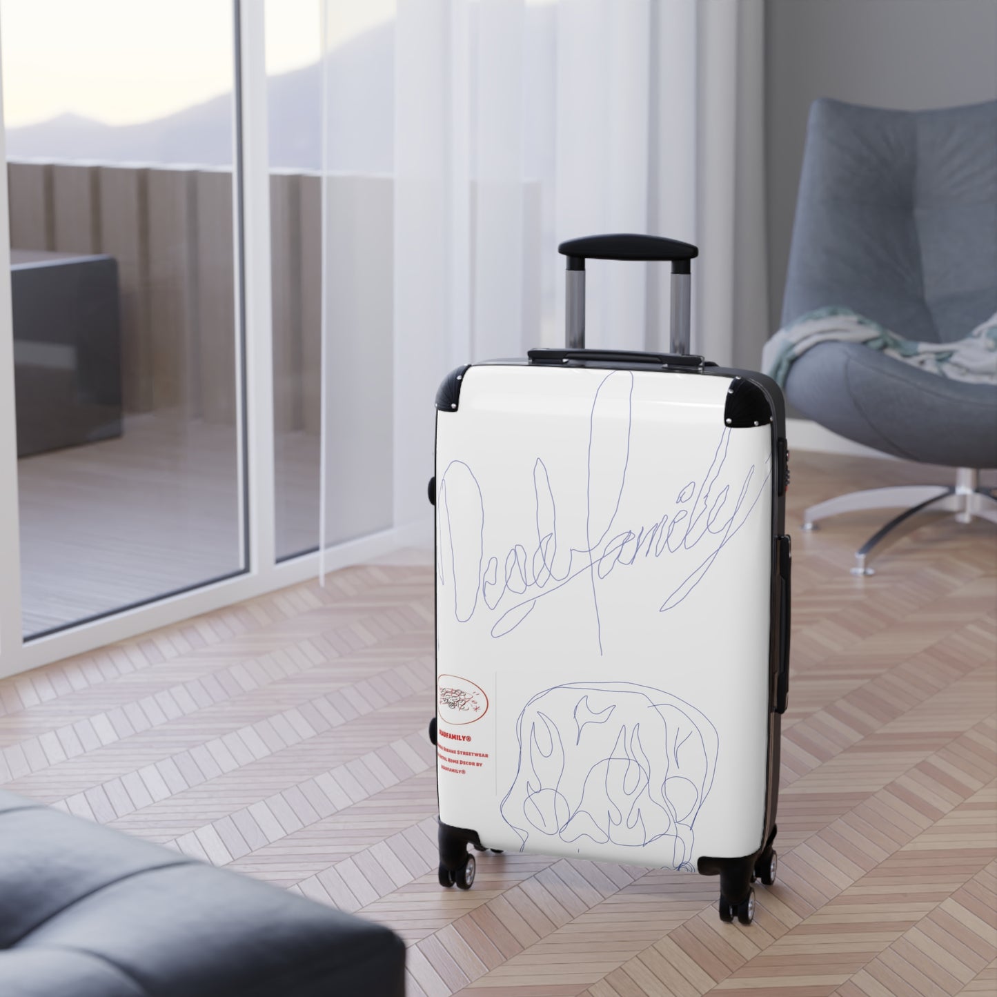 Deadfamily ® luxury Suitcase