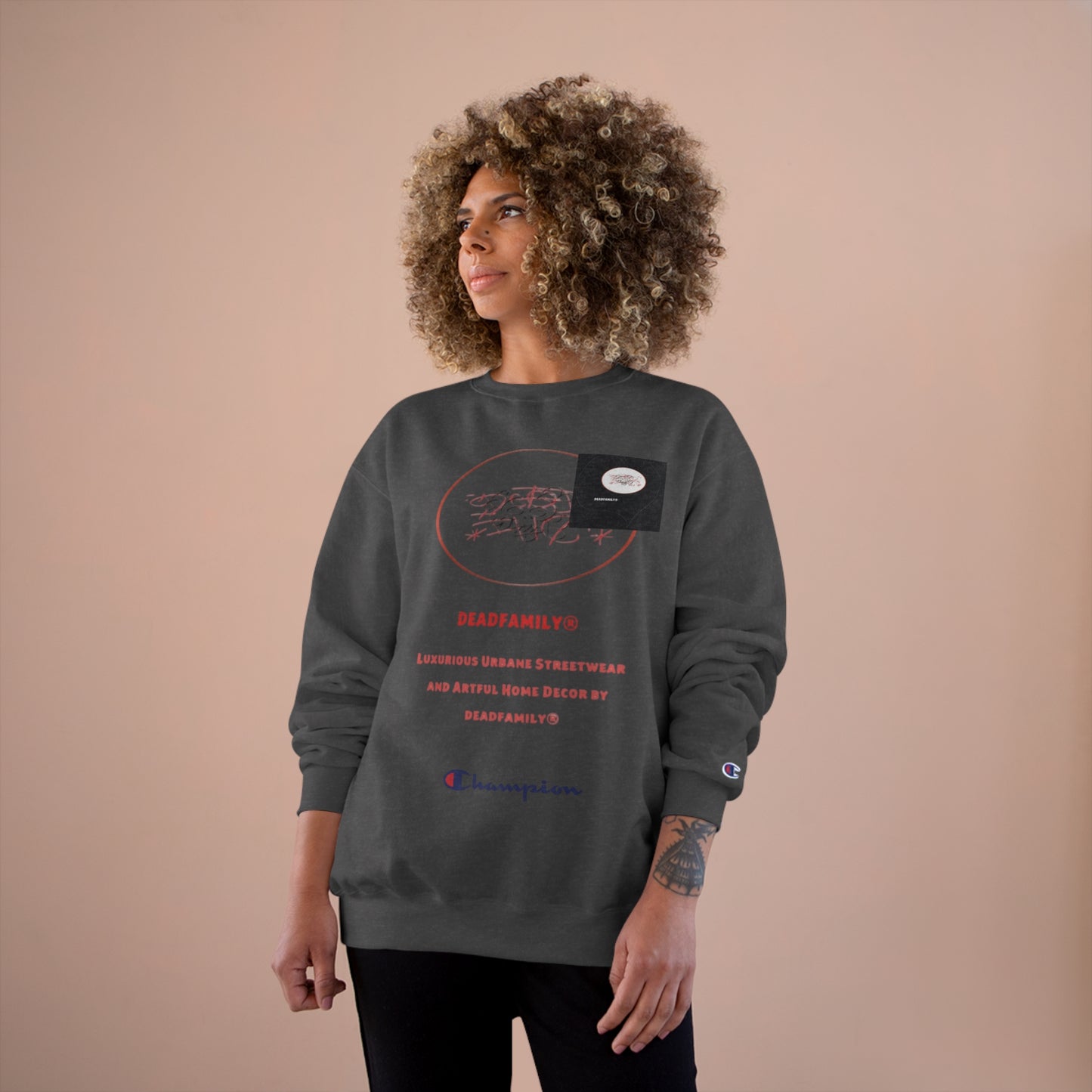 Champion® X DEADFAMILY® unisex sweatshirt