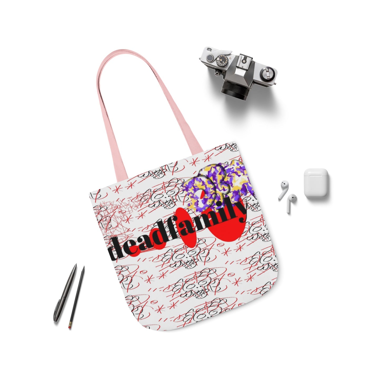 DEADFAMILYMERCHANDISE © tomskull Canvas Tote Bags