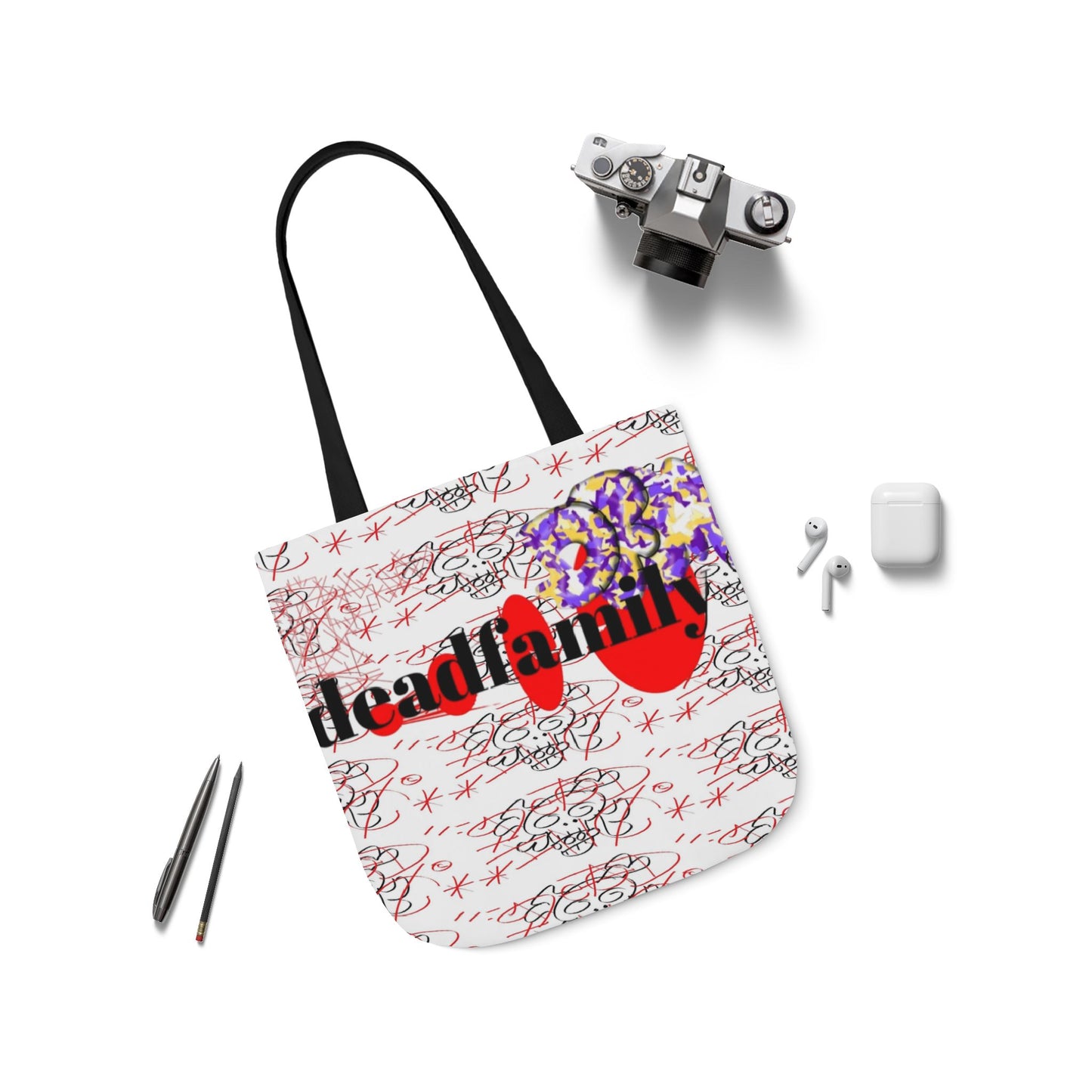 DEADFAMILYMERCHANDISE © tomskull Canvas Tote Bags
