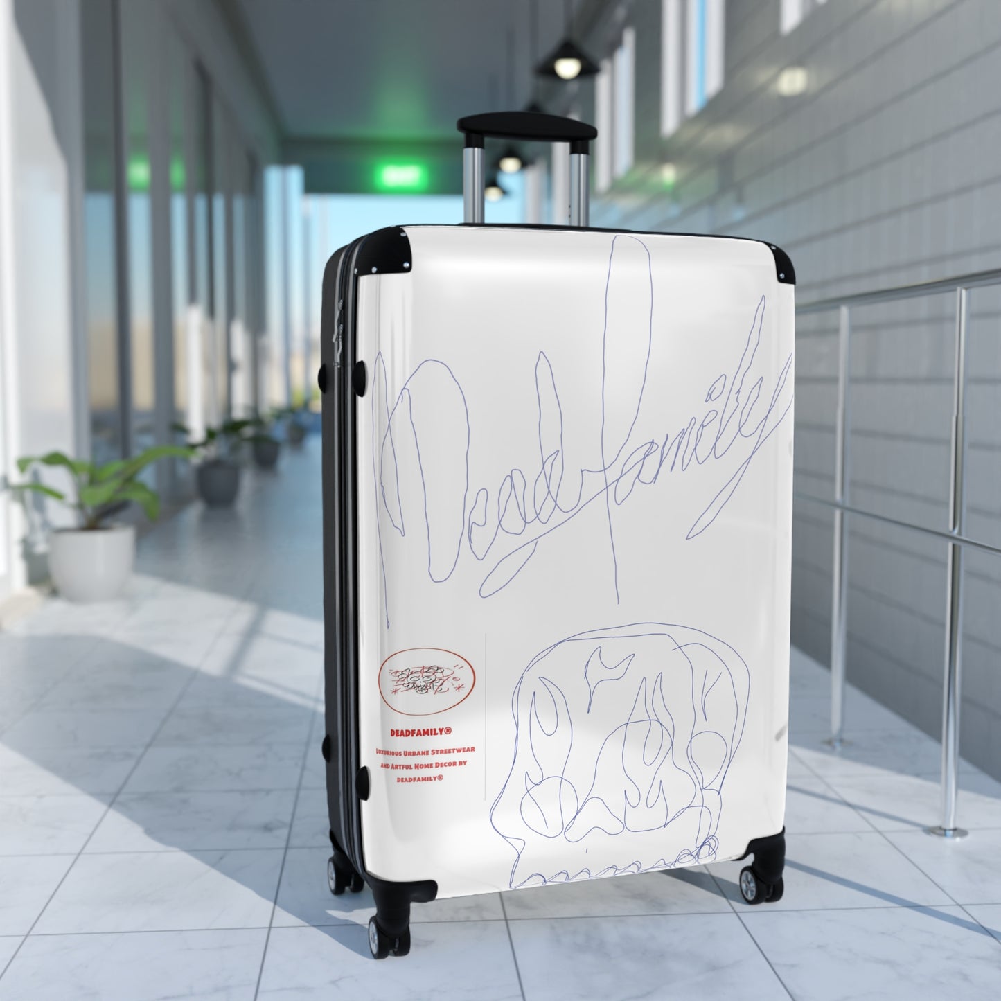 Deadfamily ® luxury Suitcase