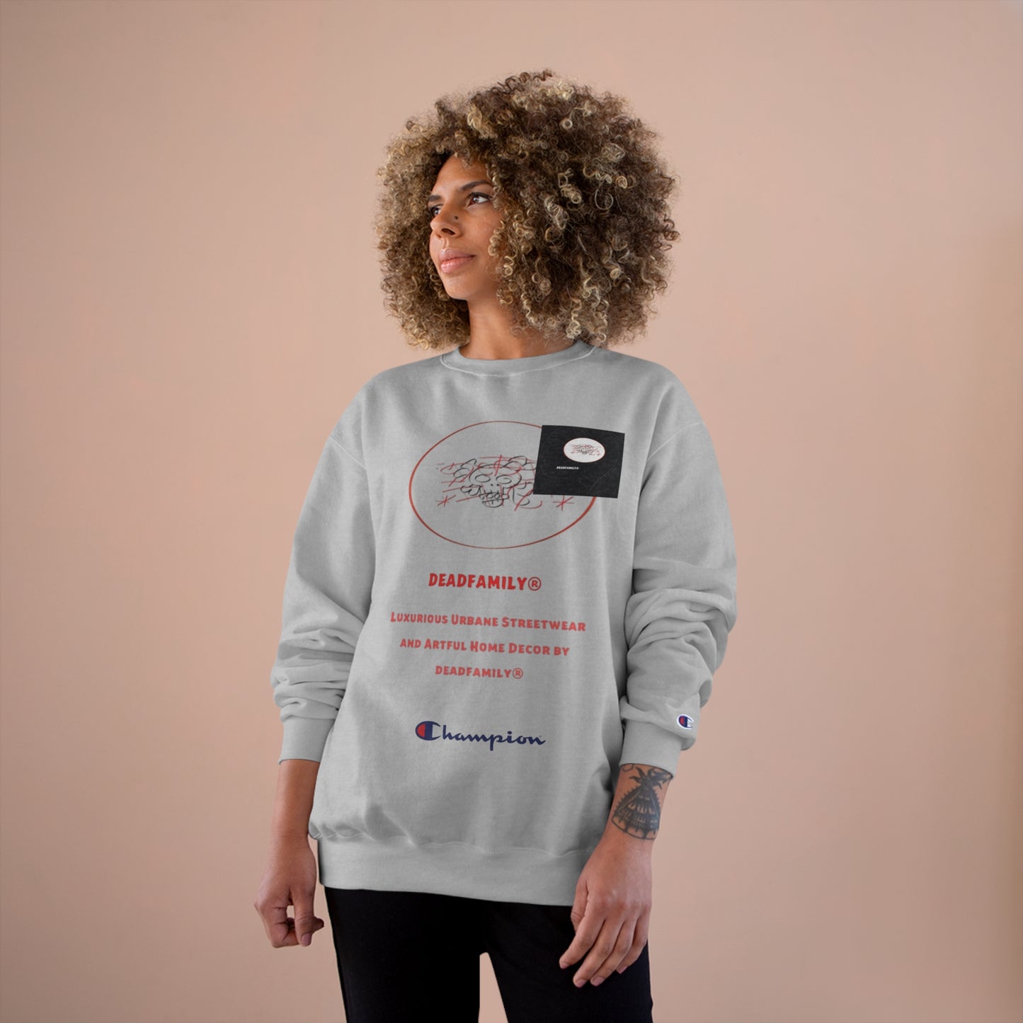 Champion® X DEADFAMILY® unisex sweatshirt
