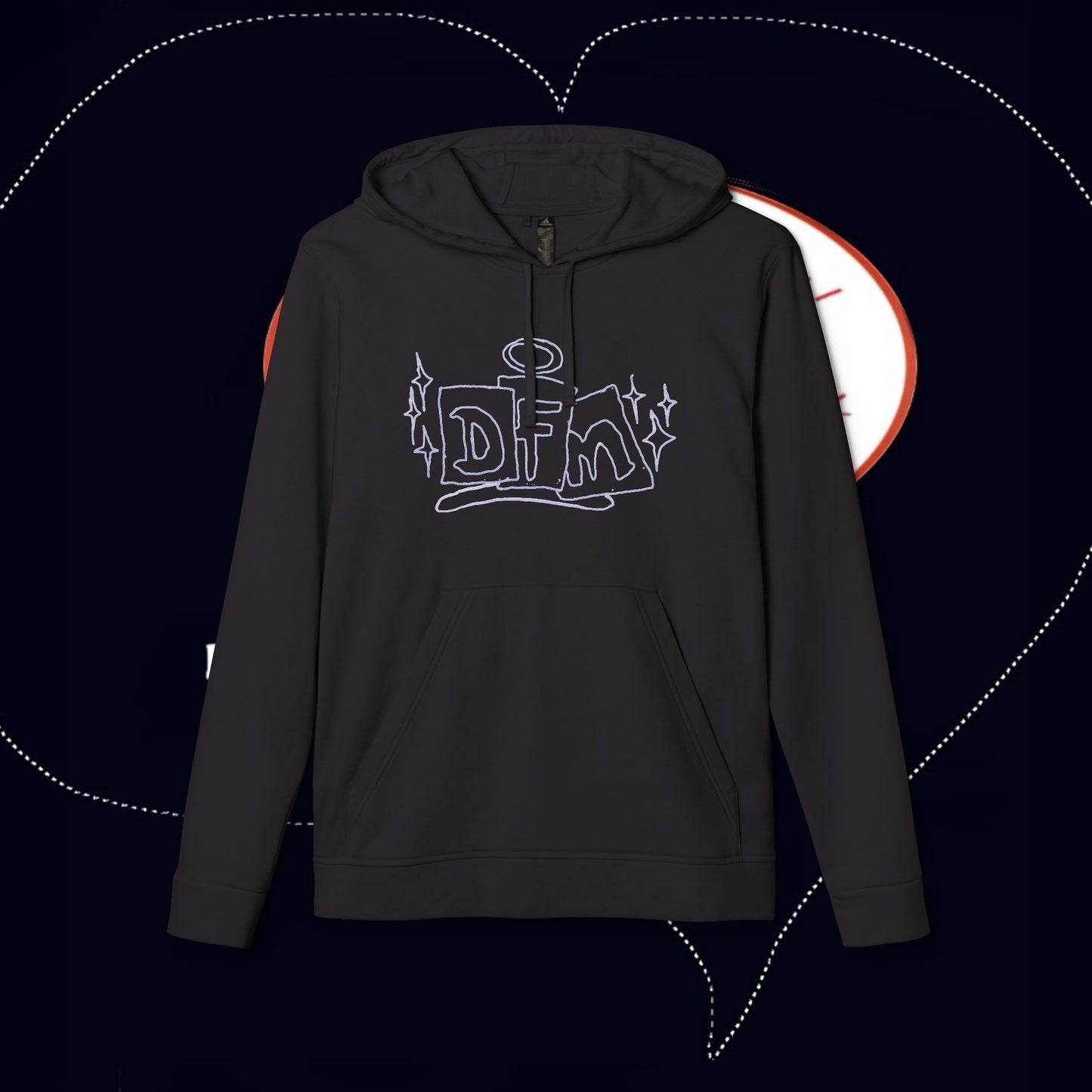 adidas® X deadfamil® Unisex Fleece Hoodie
