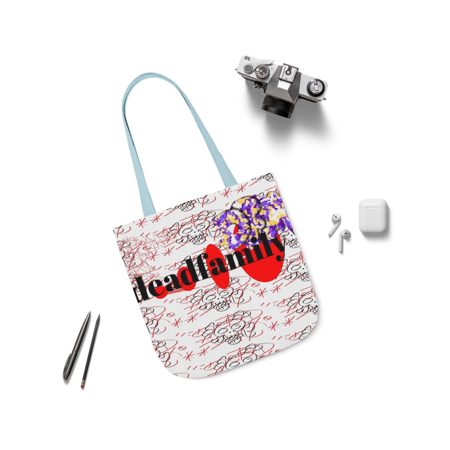 DEADFAMILYMERCHANDISE © tomskull Canvas Tote Bags