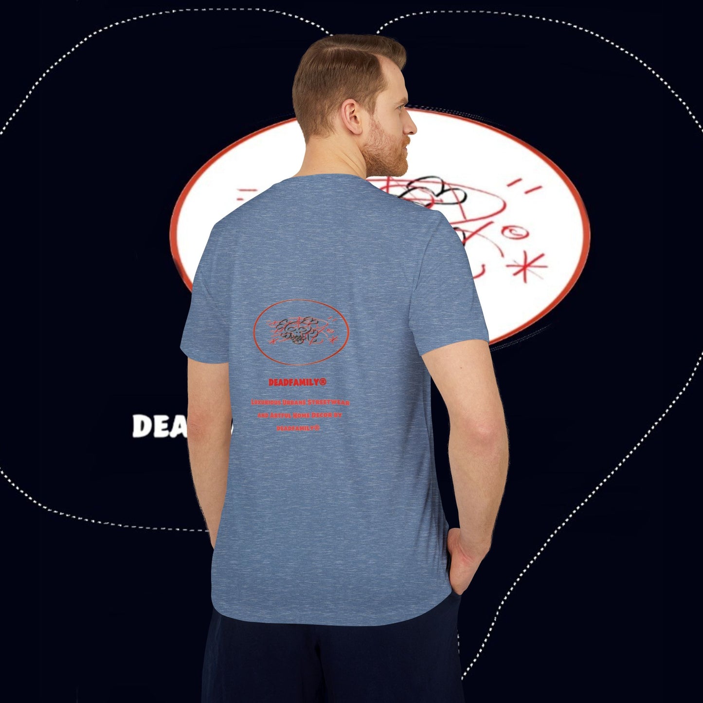 ADIDAS® X DEADFAMILY ® Unisex Sport T-shirt