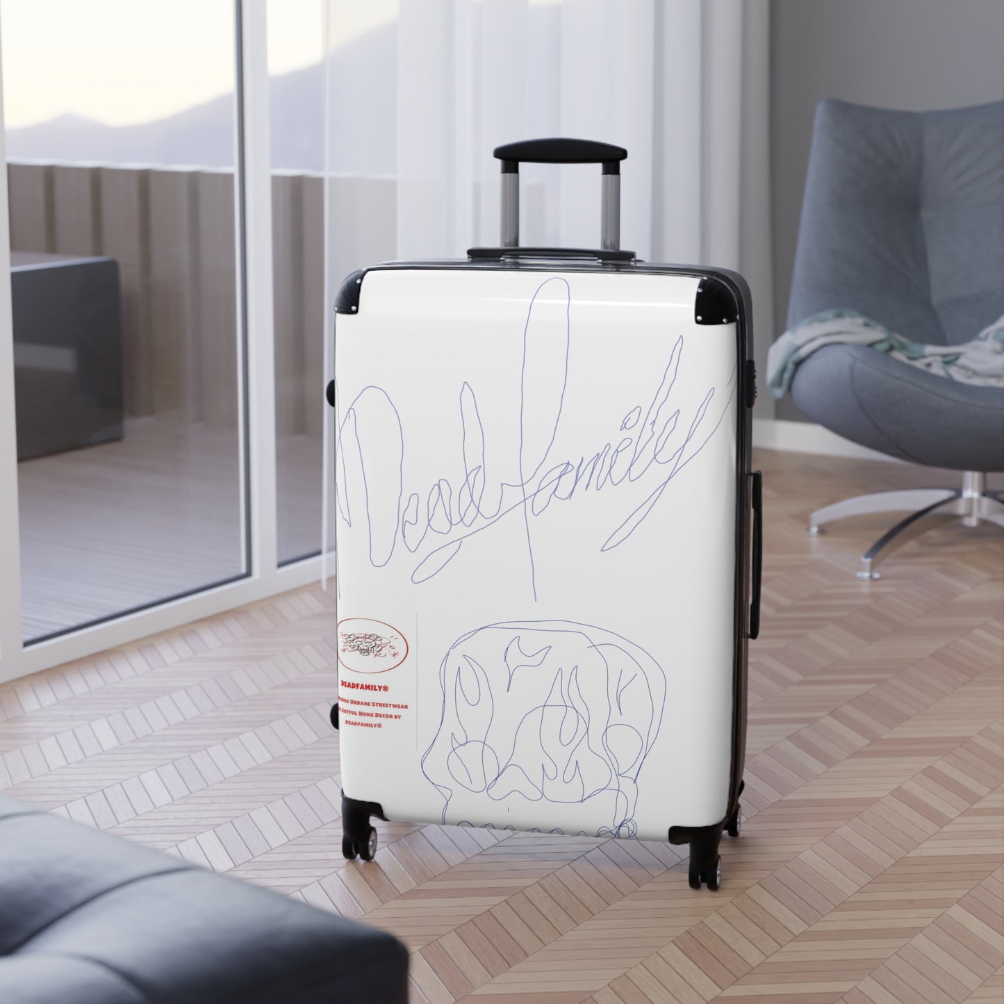 Deadfamily ® luxury Suitcase