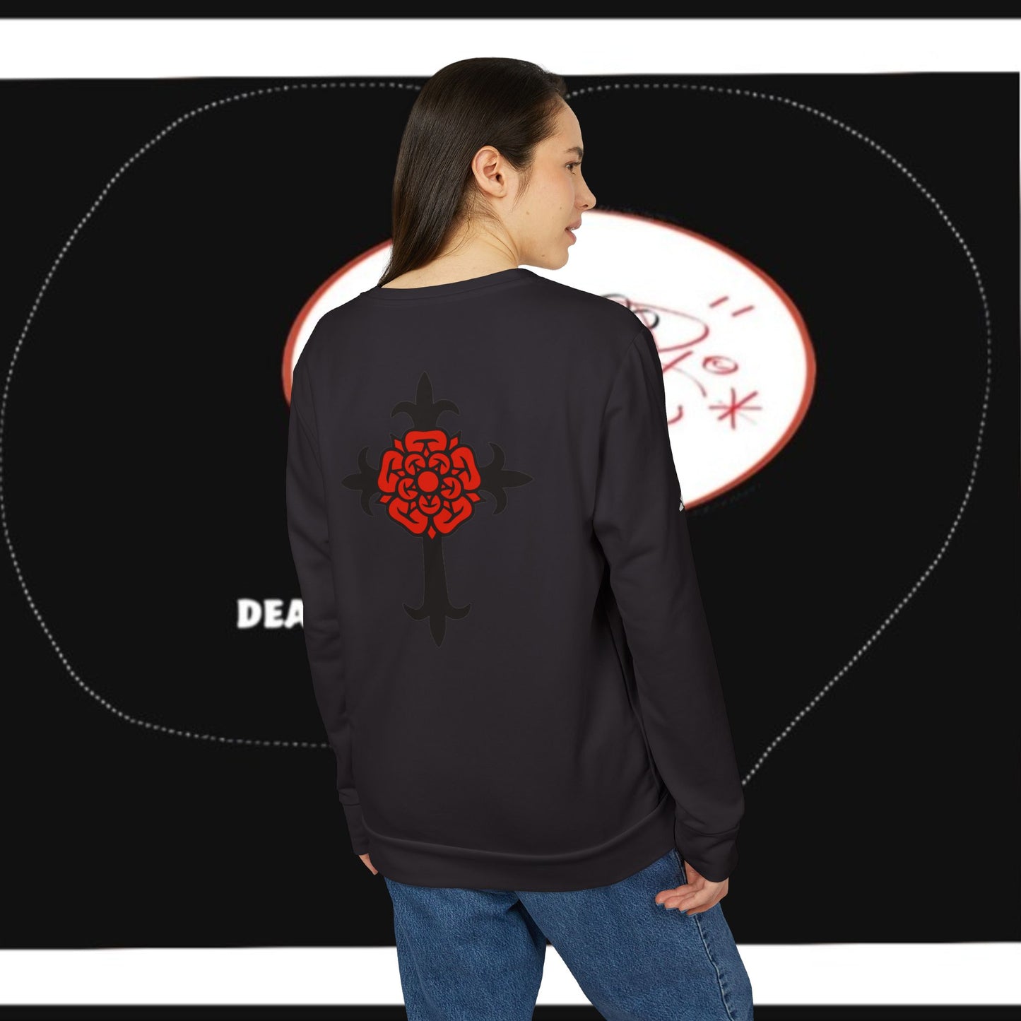 adidas X DEADfamily® Unisex Fleece Crewneck Sweatshirt