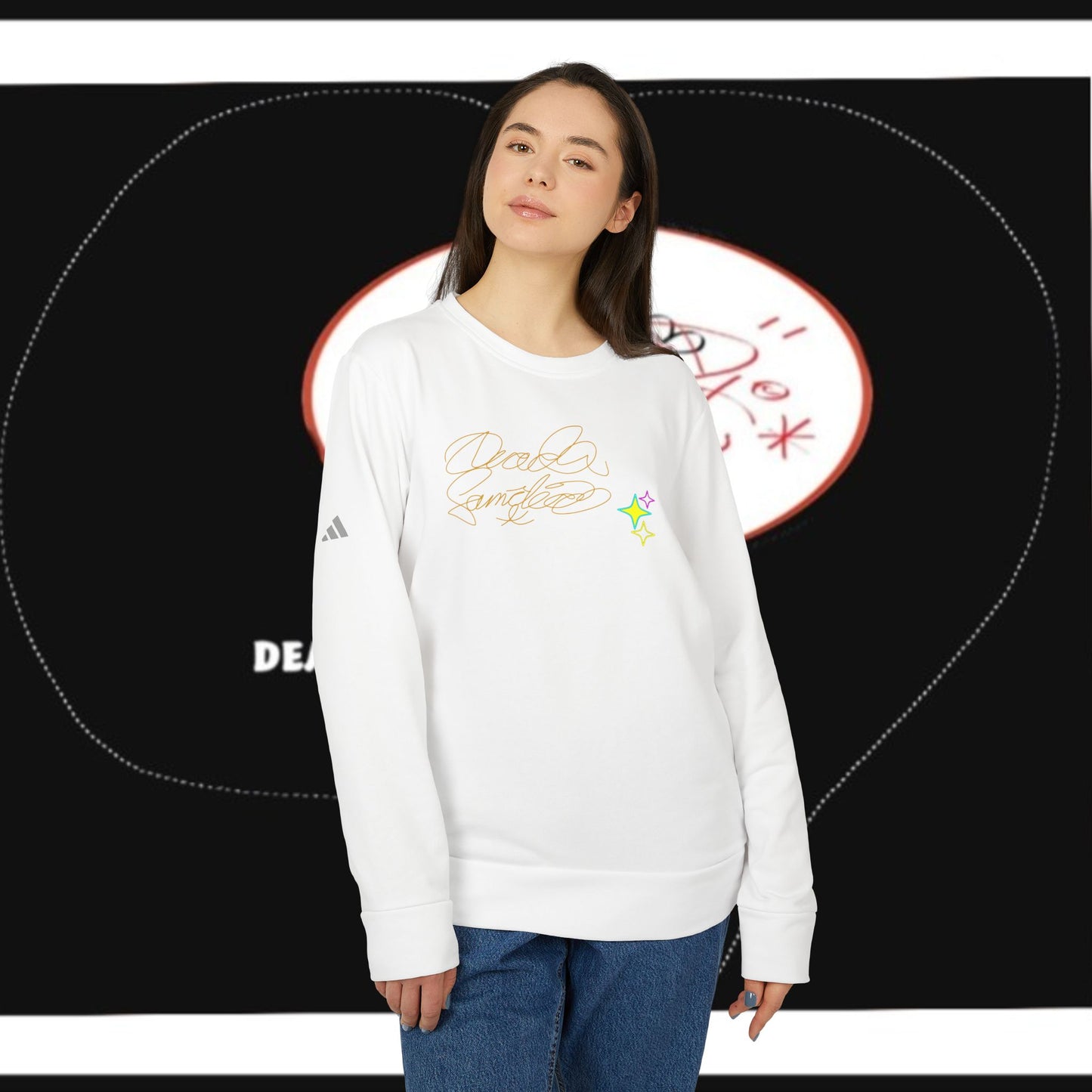 adidas X DEADfamily® Unisex Fleece Crewneck Sweatshirt