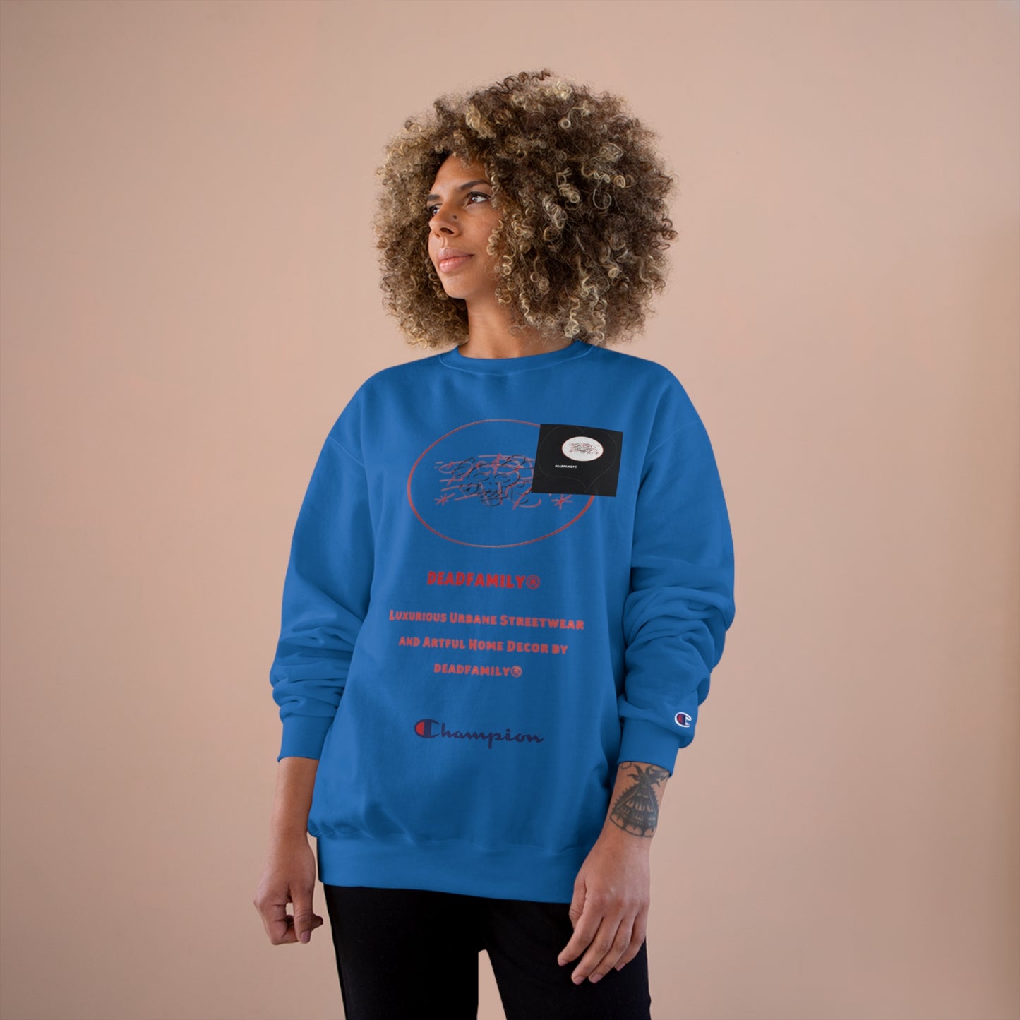 Champion® X DEADFAMILY® unisex sweatshirt