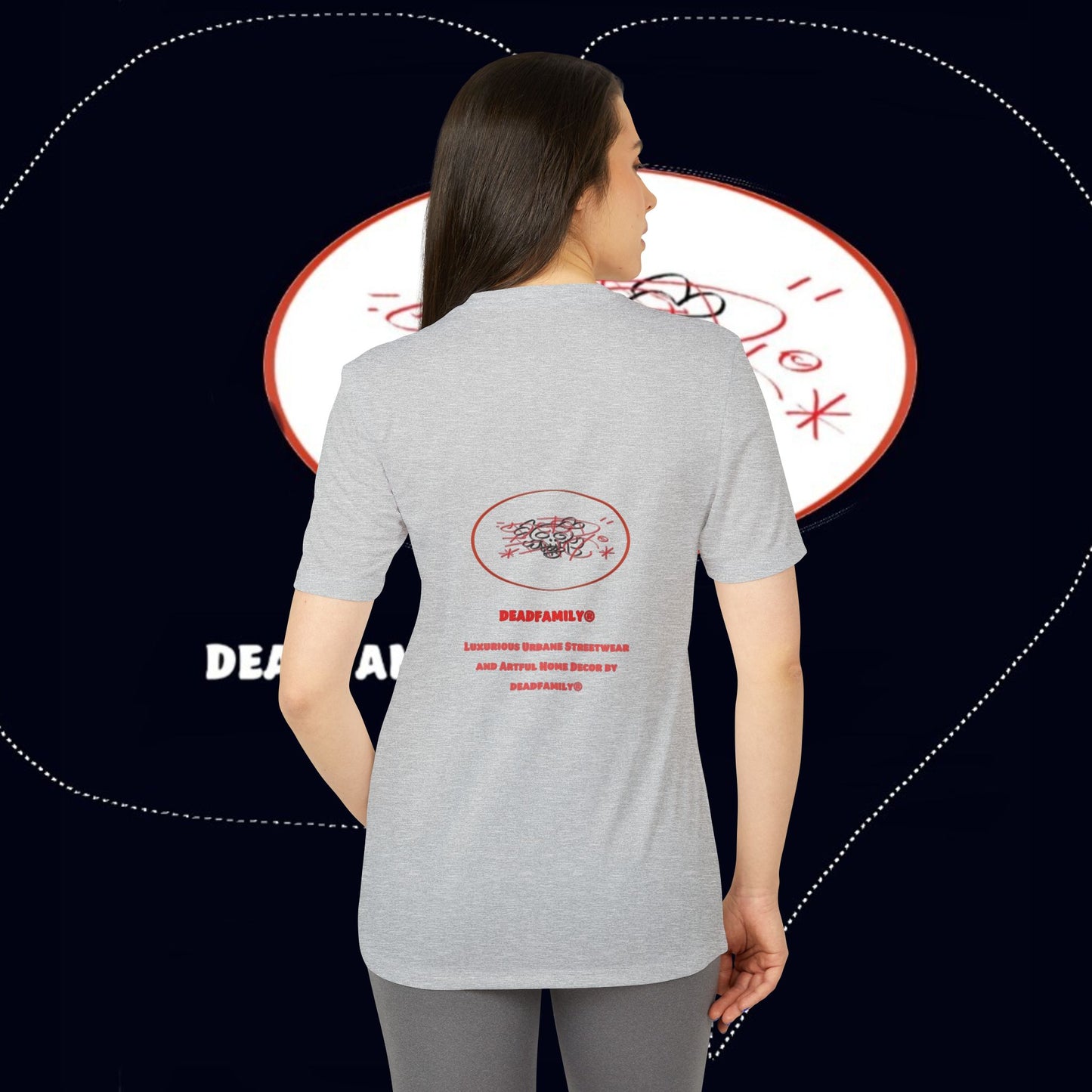 ADIDAS® X DEADFAMILY ® Unisex Sport T-shirt