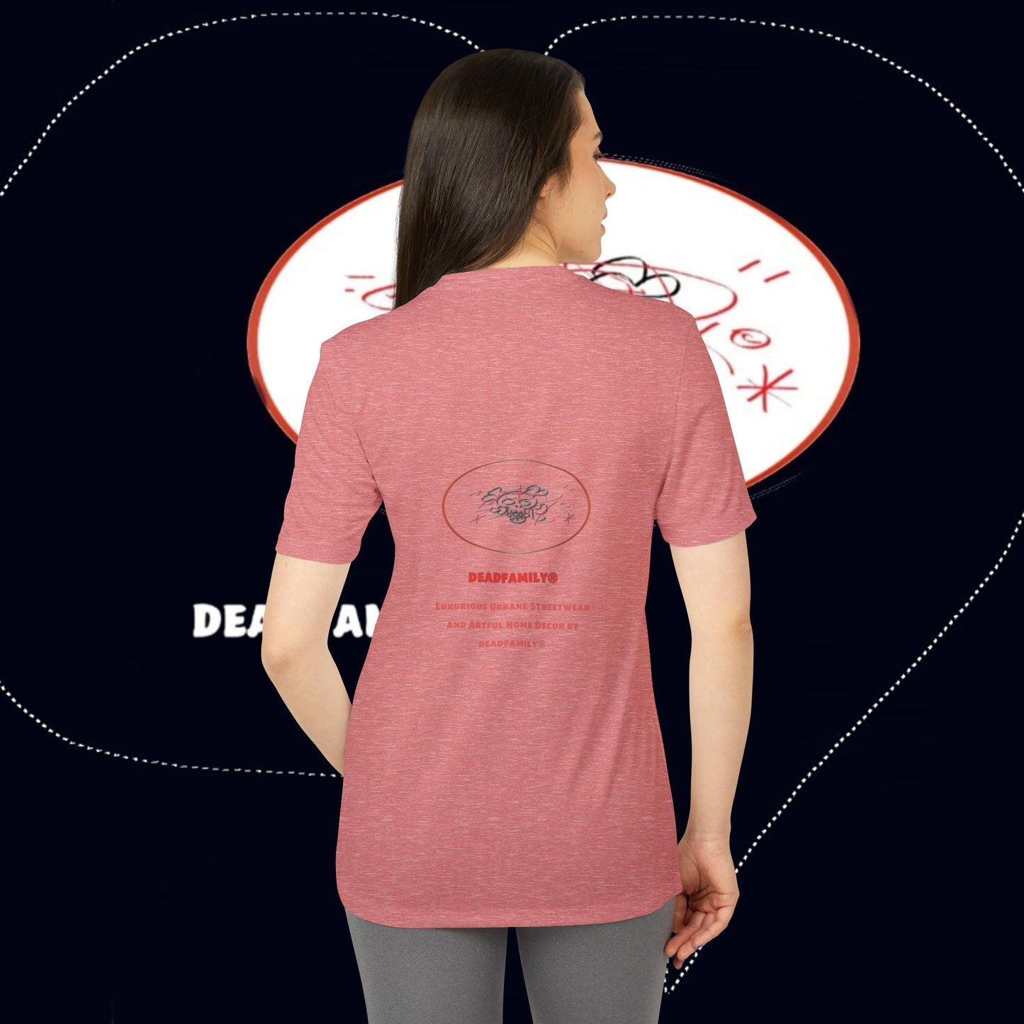 ADIDAS® X DEADFAMILY ® Unisex Sport T-shirt