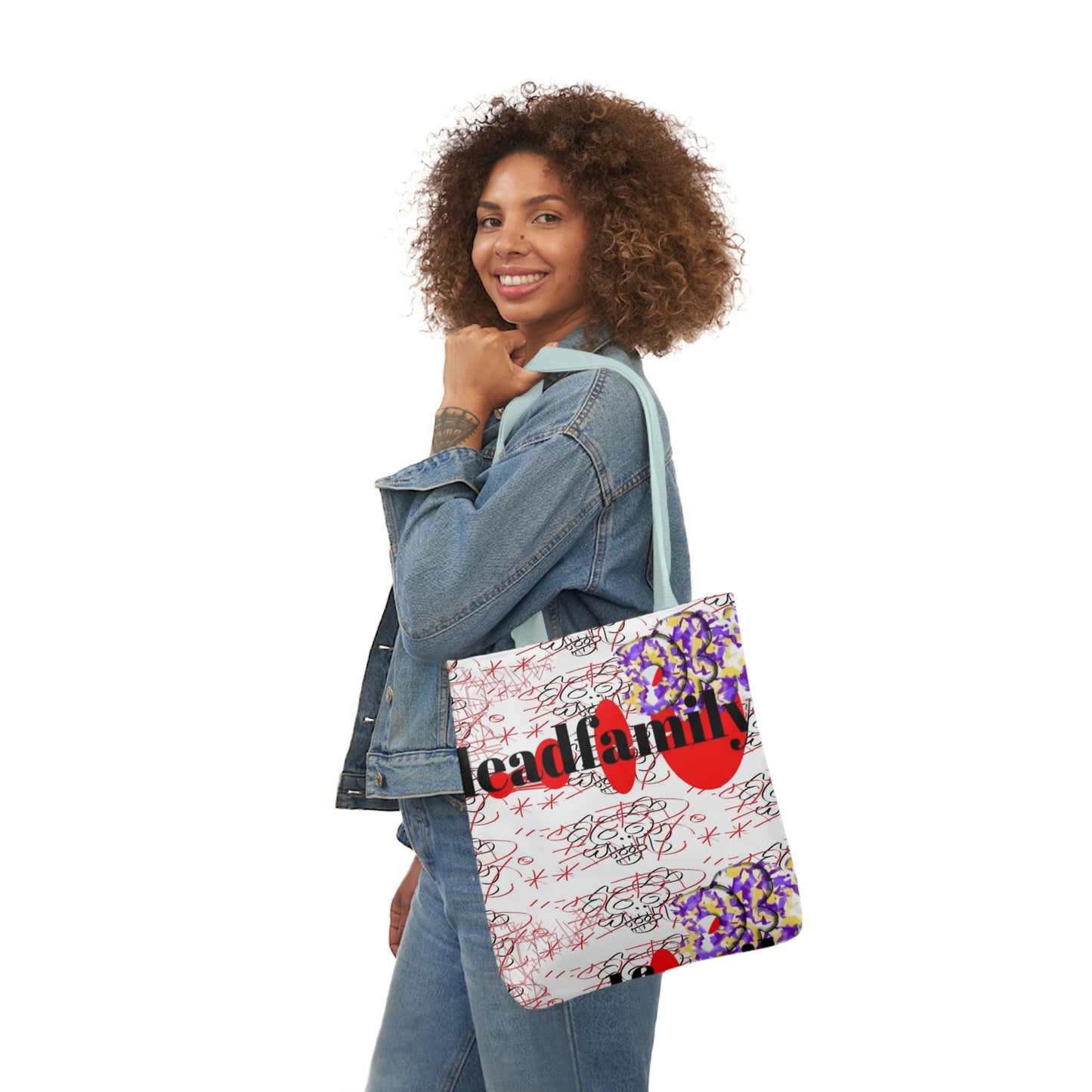 DEADINCMERCHANDISE © tomskull Canvas Tote Bags
