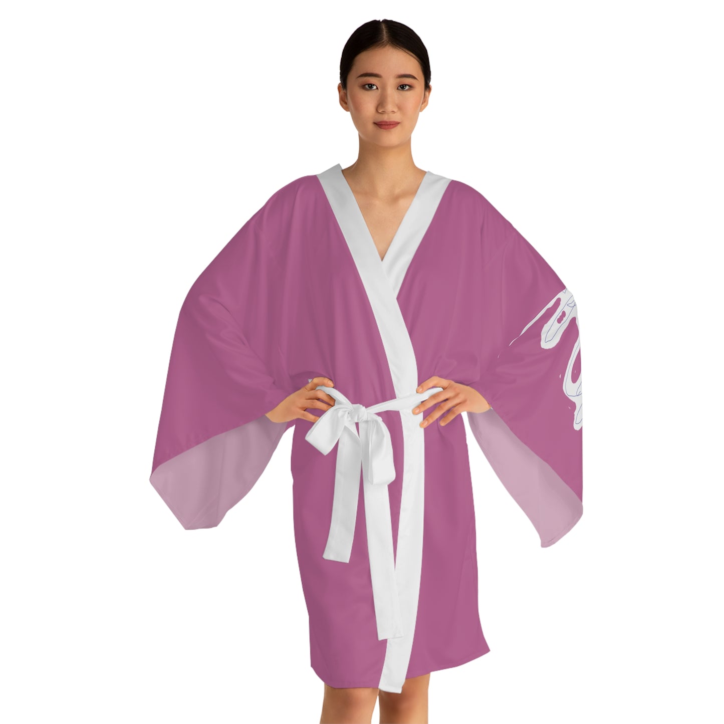 Deadfamily® Long Sleeve Kimono Robe