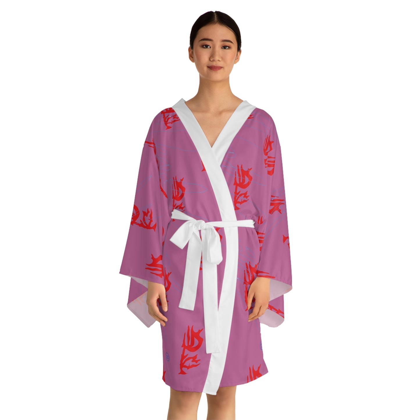 Deadfamily® Long Sleeve Kimono Robe