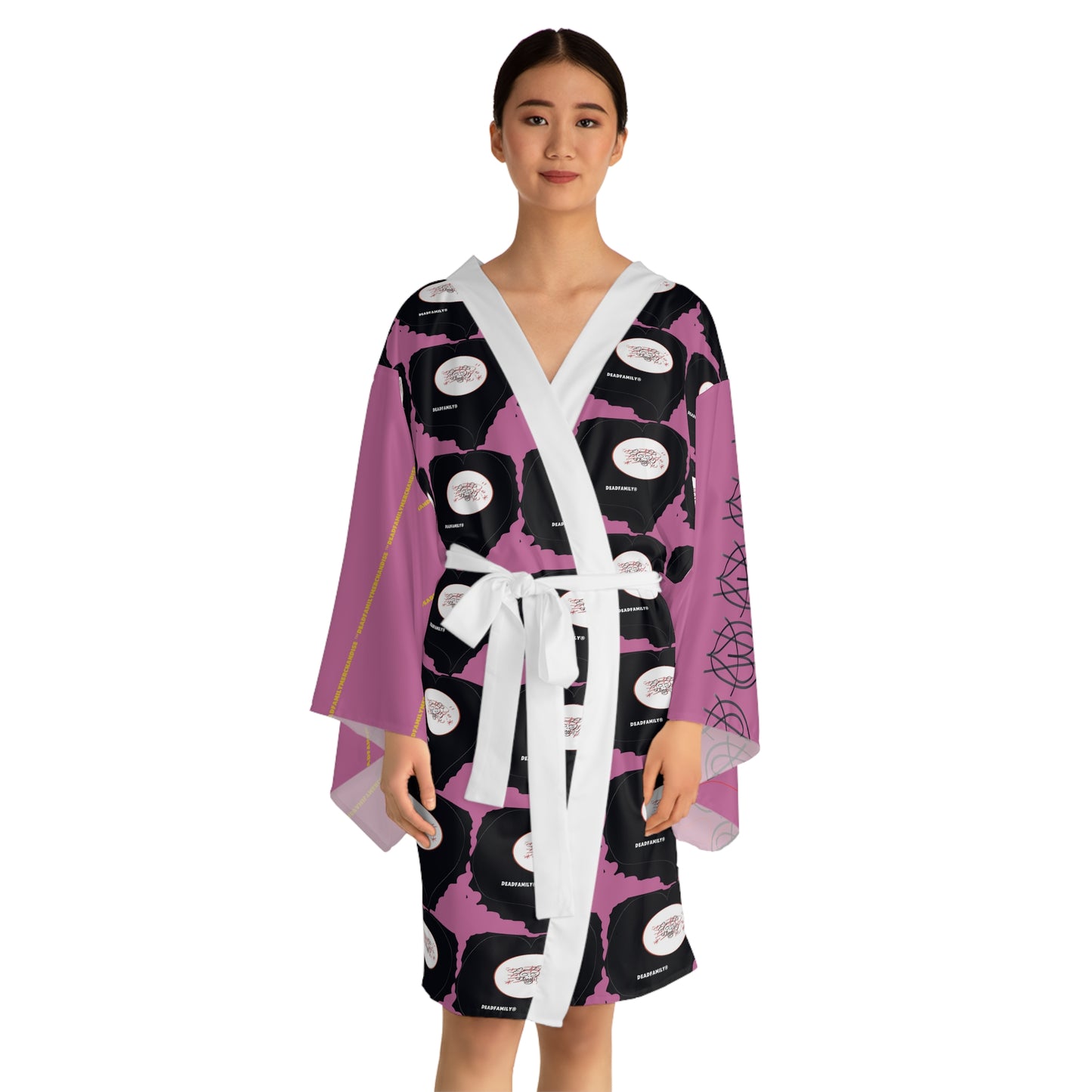 Deadfamily® Long Sleeve Kimono Robe