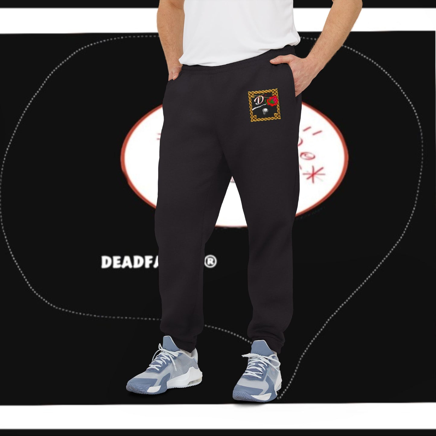 adidas X deadfamily Unisex Fleece Joggers