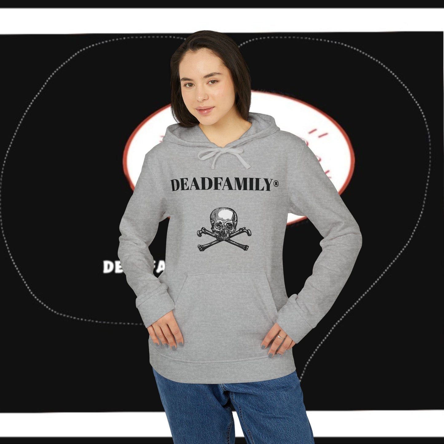 adidas X deadfamily Unisex Fleece Hoodie