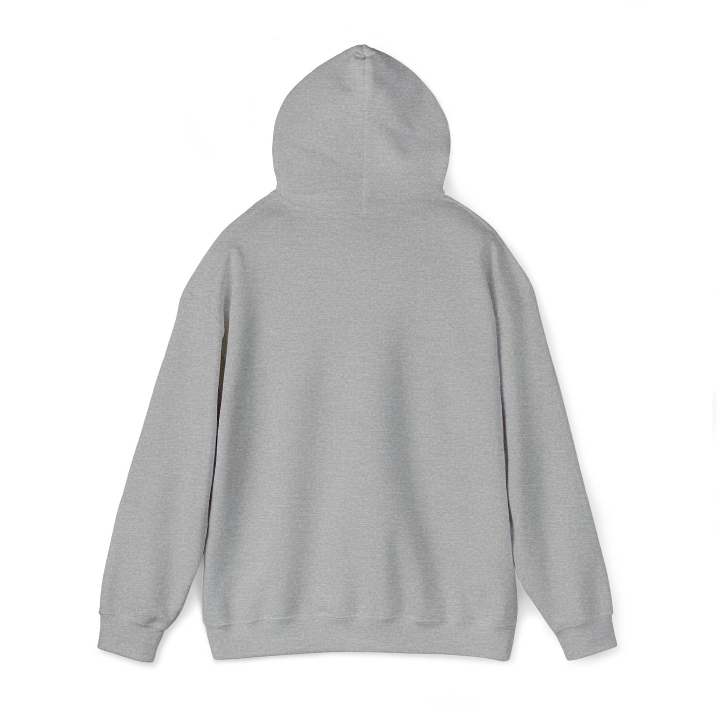 Deadfamily wildstyle font embroided Unisex Heavy Blend™ Hooded Sweatshirt