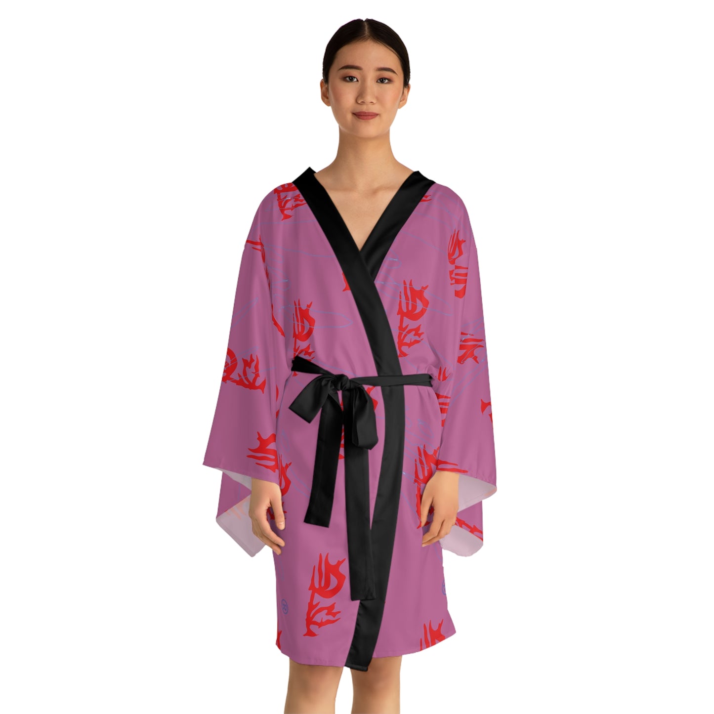 Deadfamily® Long Sleeve Kimono Robe